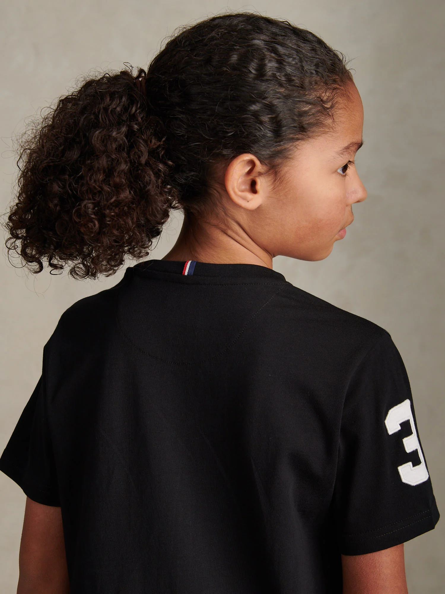 Boys Player 3 T-Shirt Black Bright White DHM - Image 6