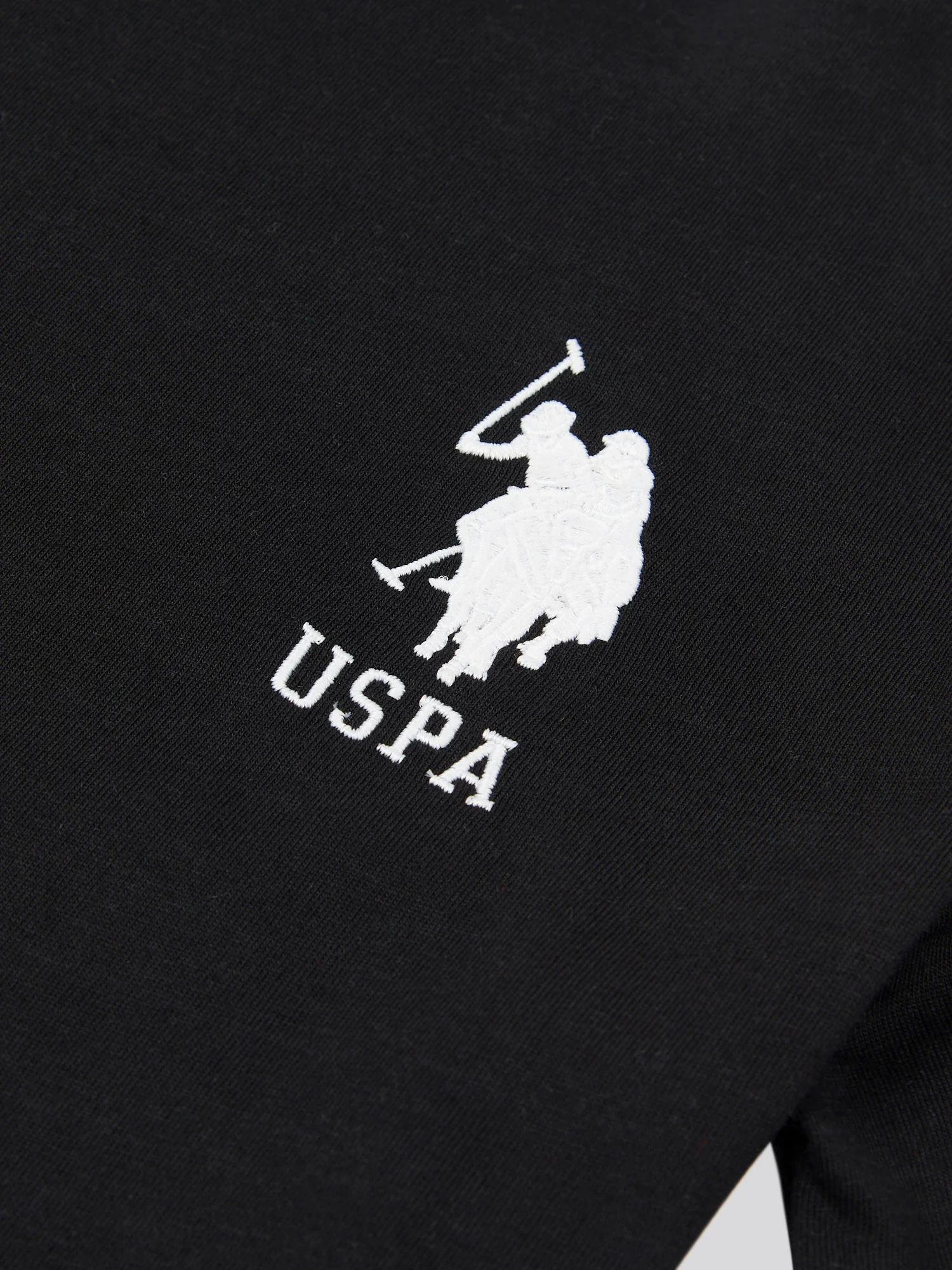 Boys Player 3 T-Shirt in Black Bright White DHM - Image 9