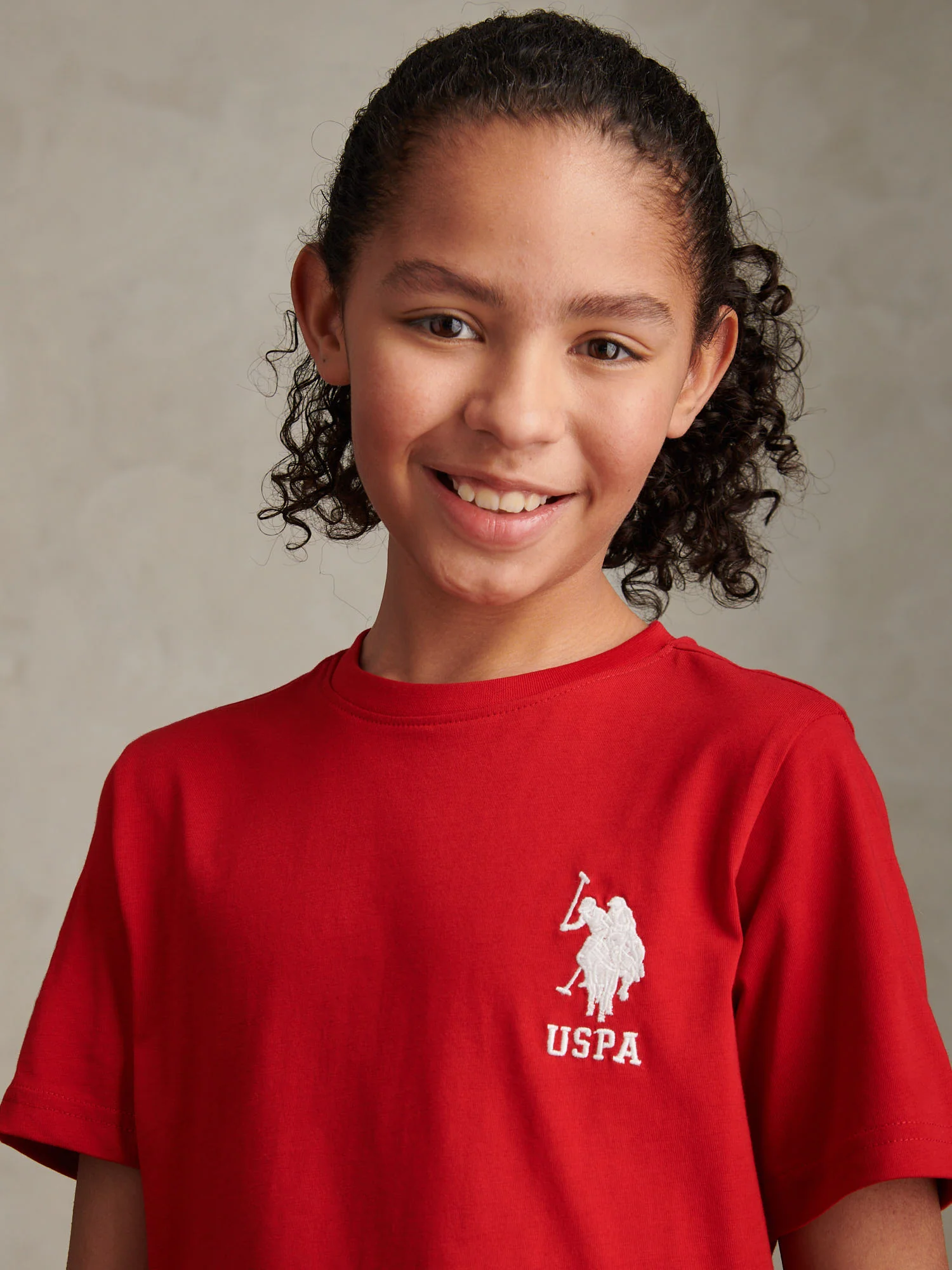 Boys Player 3 T-Shirt Black Haute Red DHM - Image 2