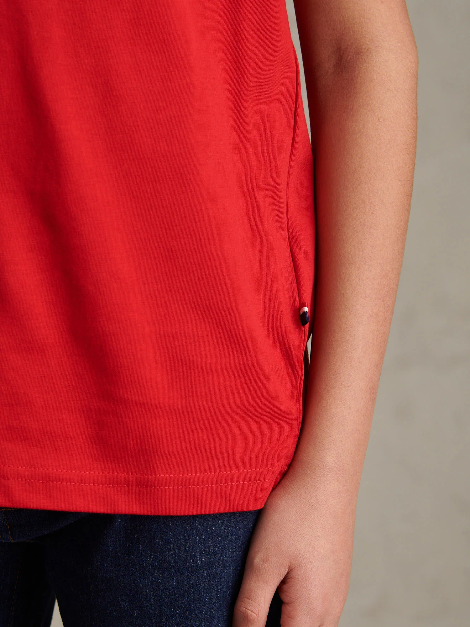 Boys Player 3 T-Shirt Black Haute Red DHM - Image 7