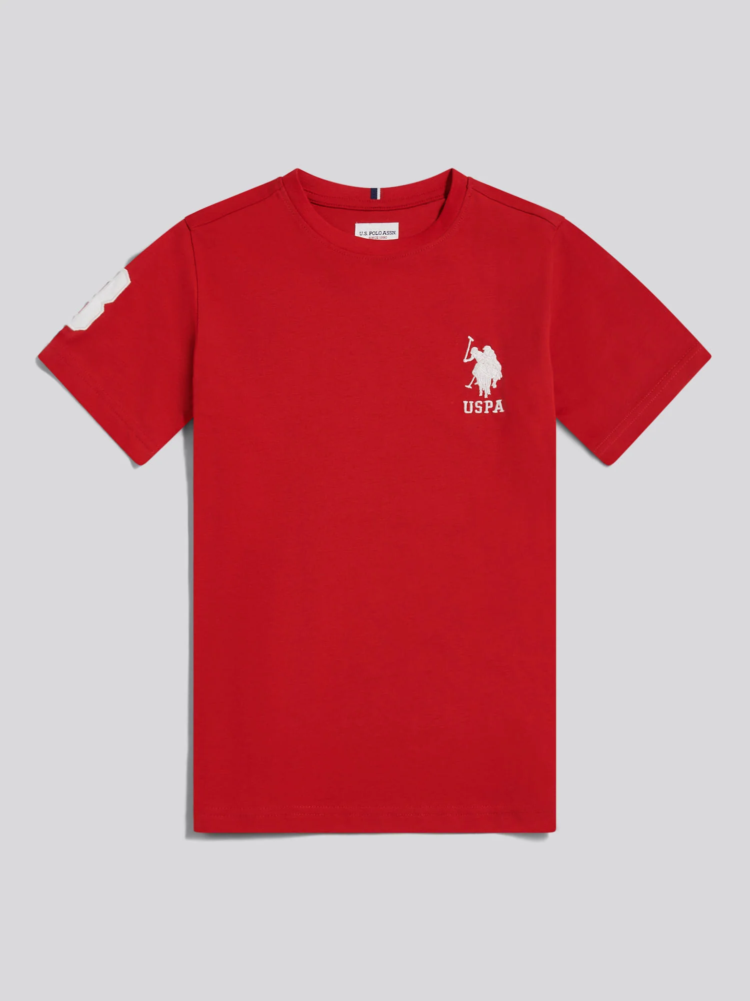Boys Player 3 T-Shirt Black Haute Red DHM - Image 8