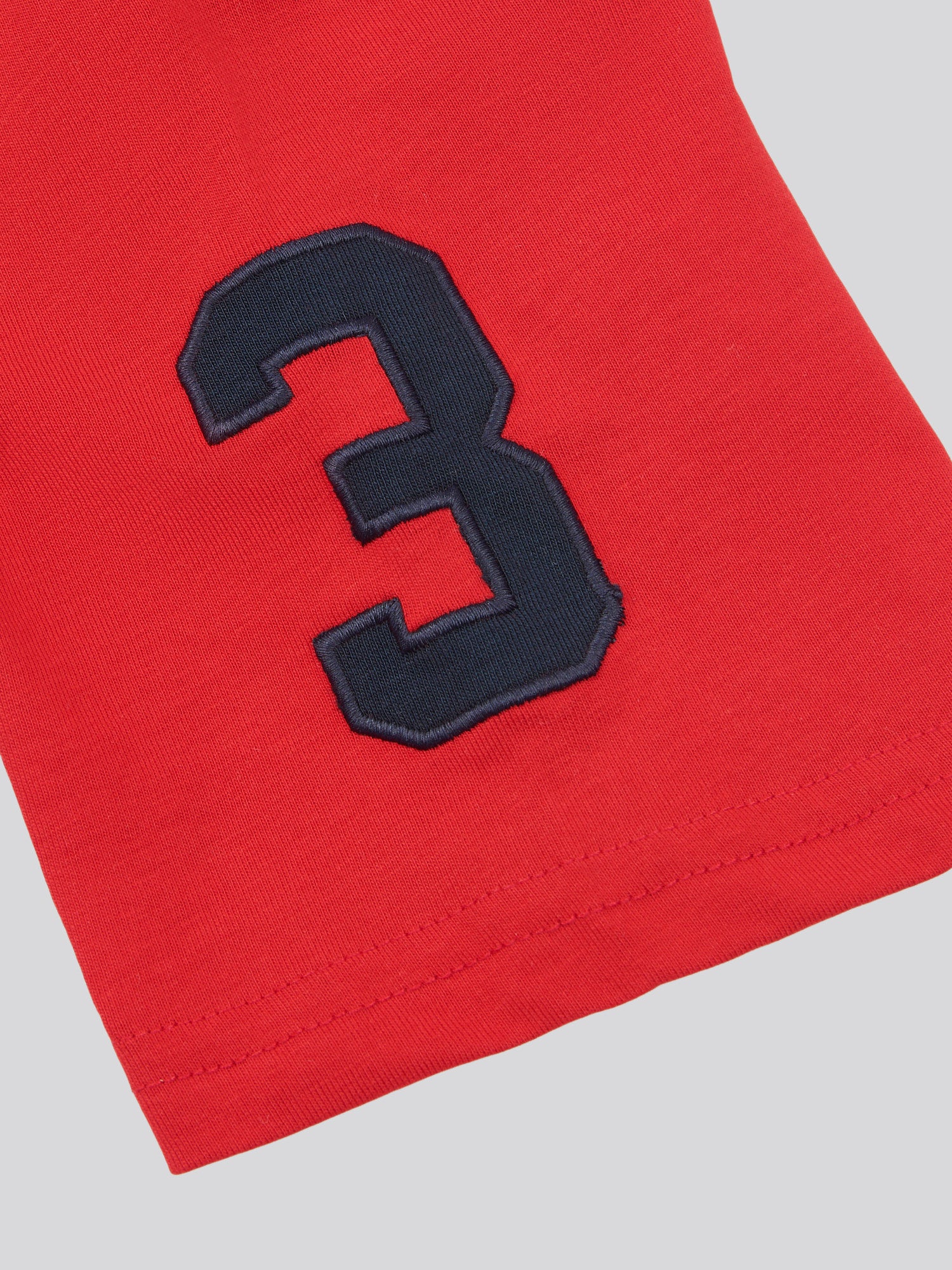 Boys Player 3 T-Shirt in Haute Red - Image 11
