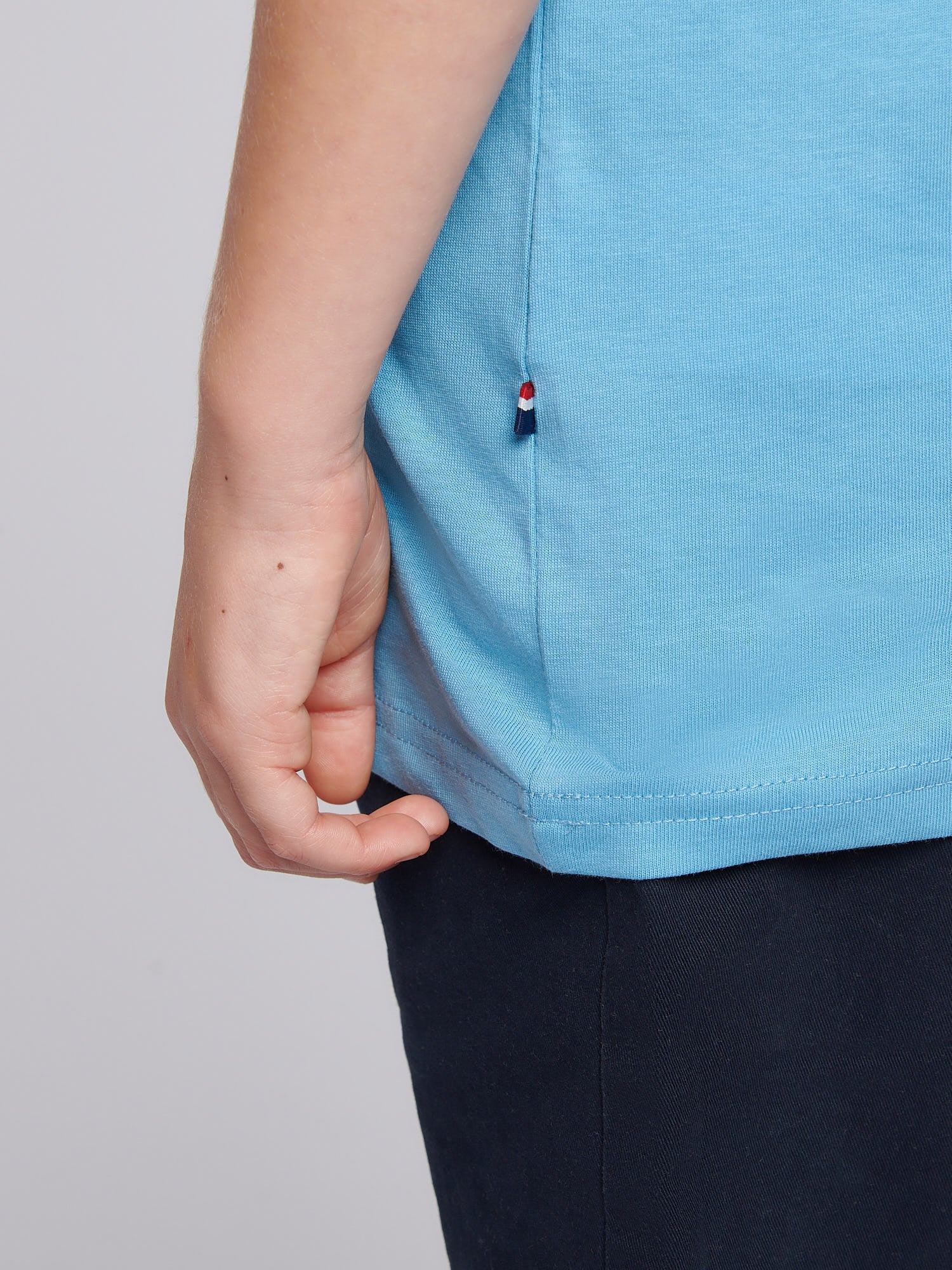 Boys Player 3 T-Shirt Heritage Blue - Image 6