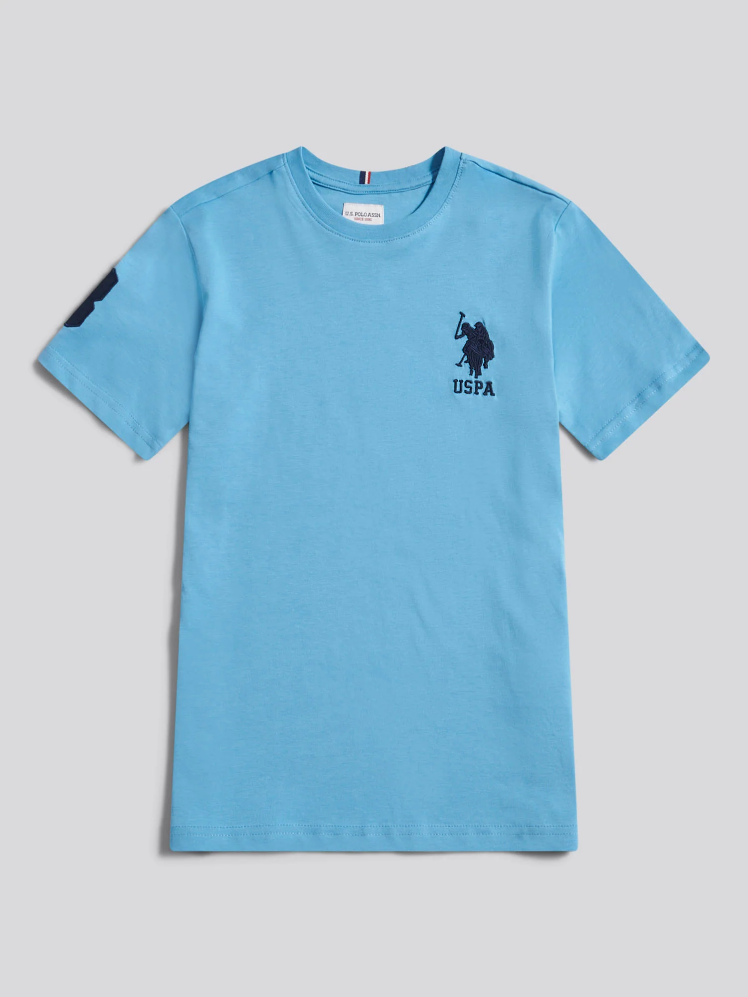 Boys Player 3 T-Shirt Heritage Blue - Image 7
