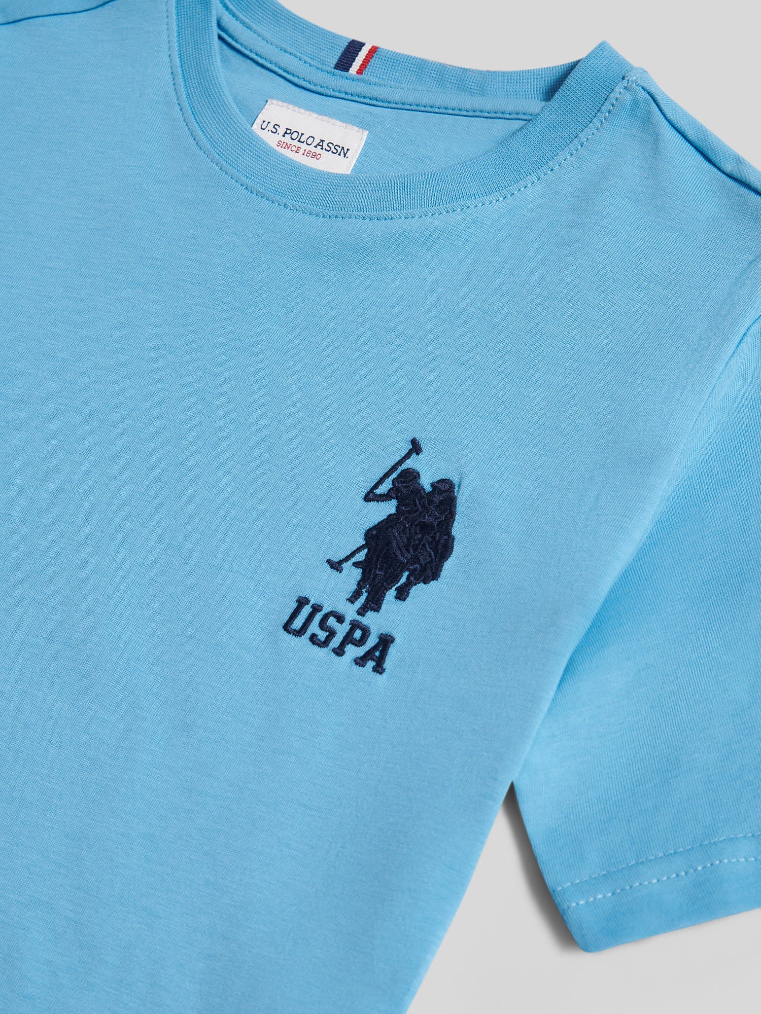 Boys Player 3 T-Shirt Heritage Blue - Image 9