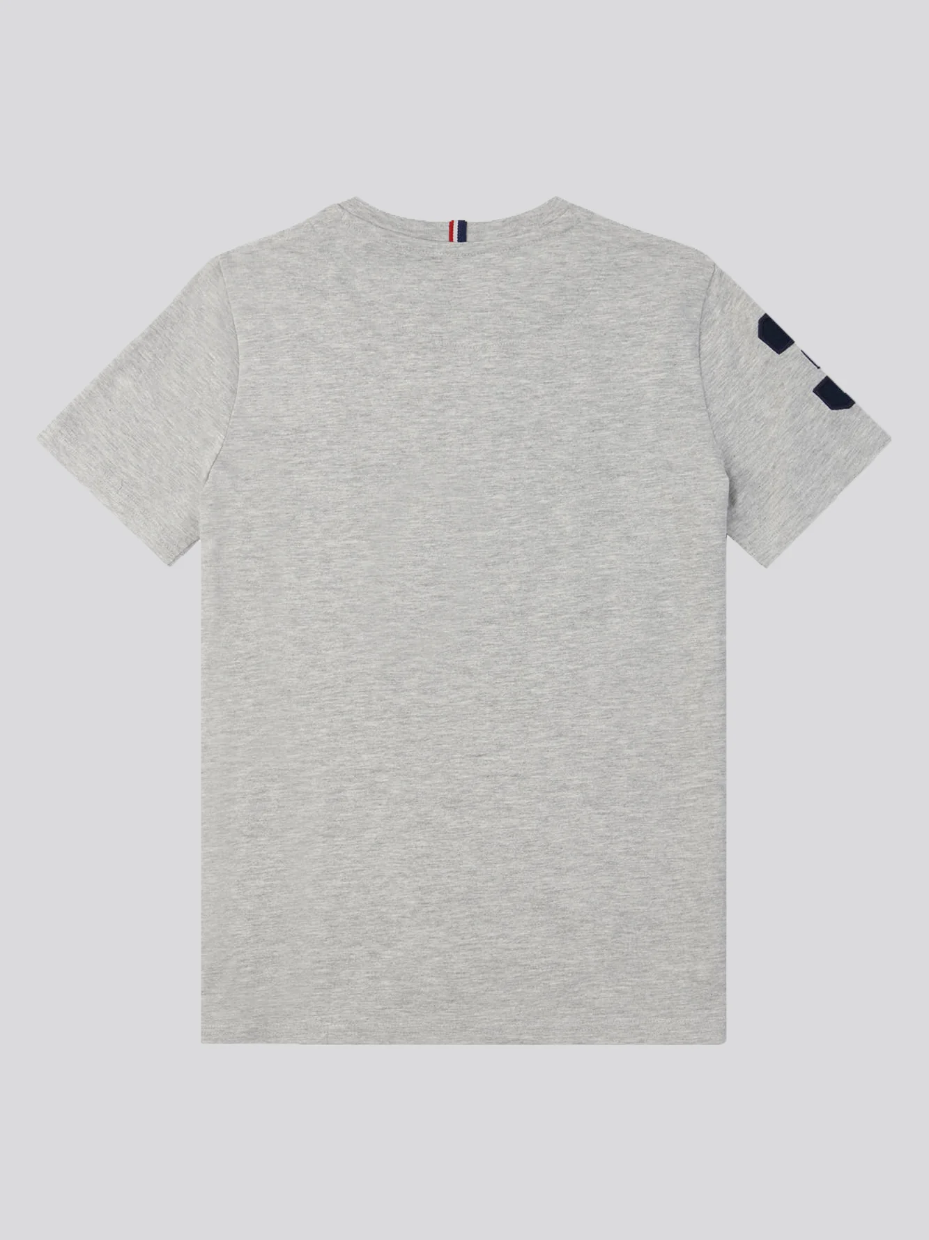 Boys Player 3 T-Shirt in Mid Grey Marl - Image 7