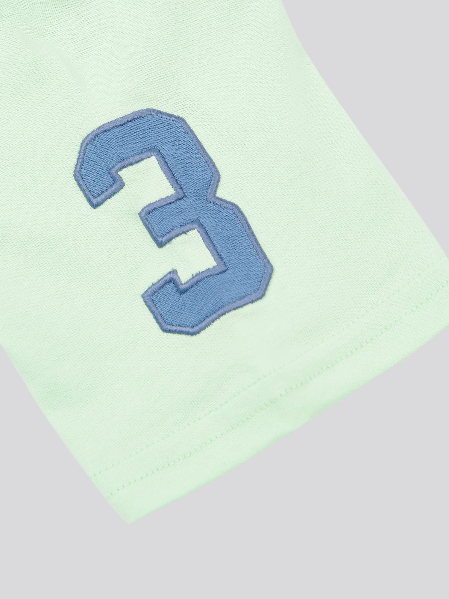 Boys Player 3 T-Shirt in Pastel Green - Image 4