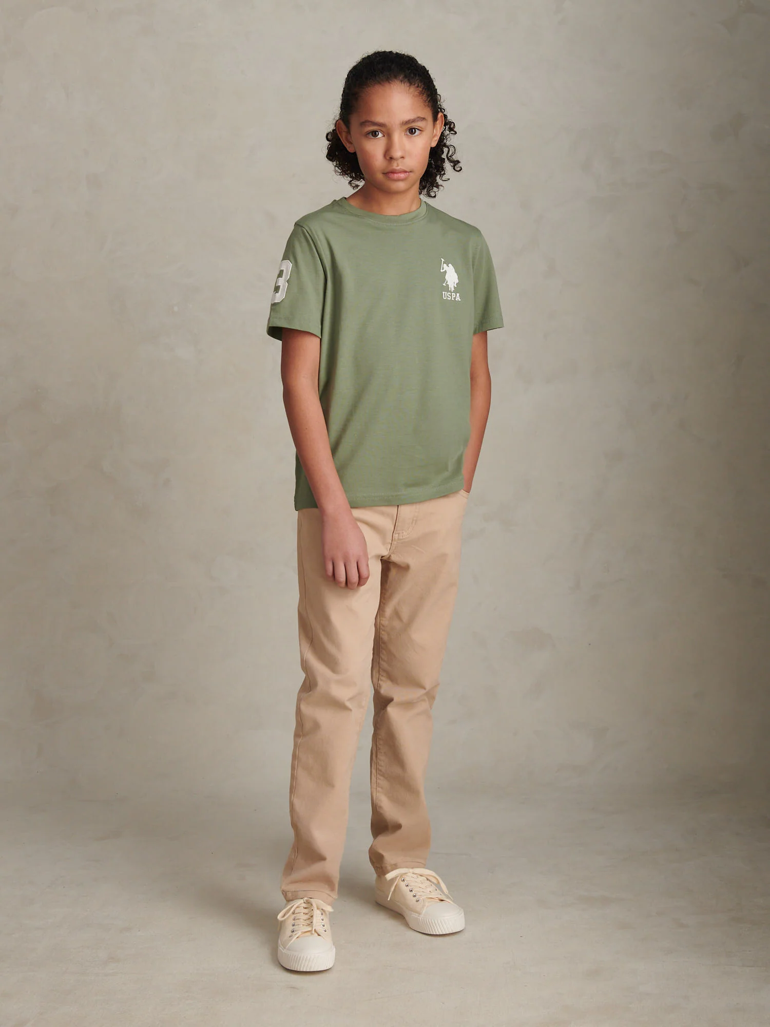Boys Player 3 T-Shirt Sea Spray - Image 3