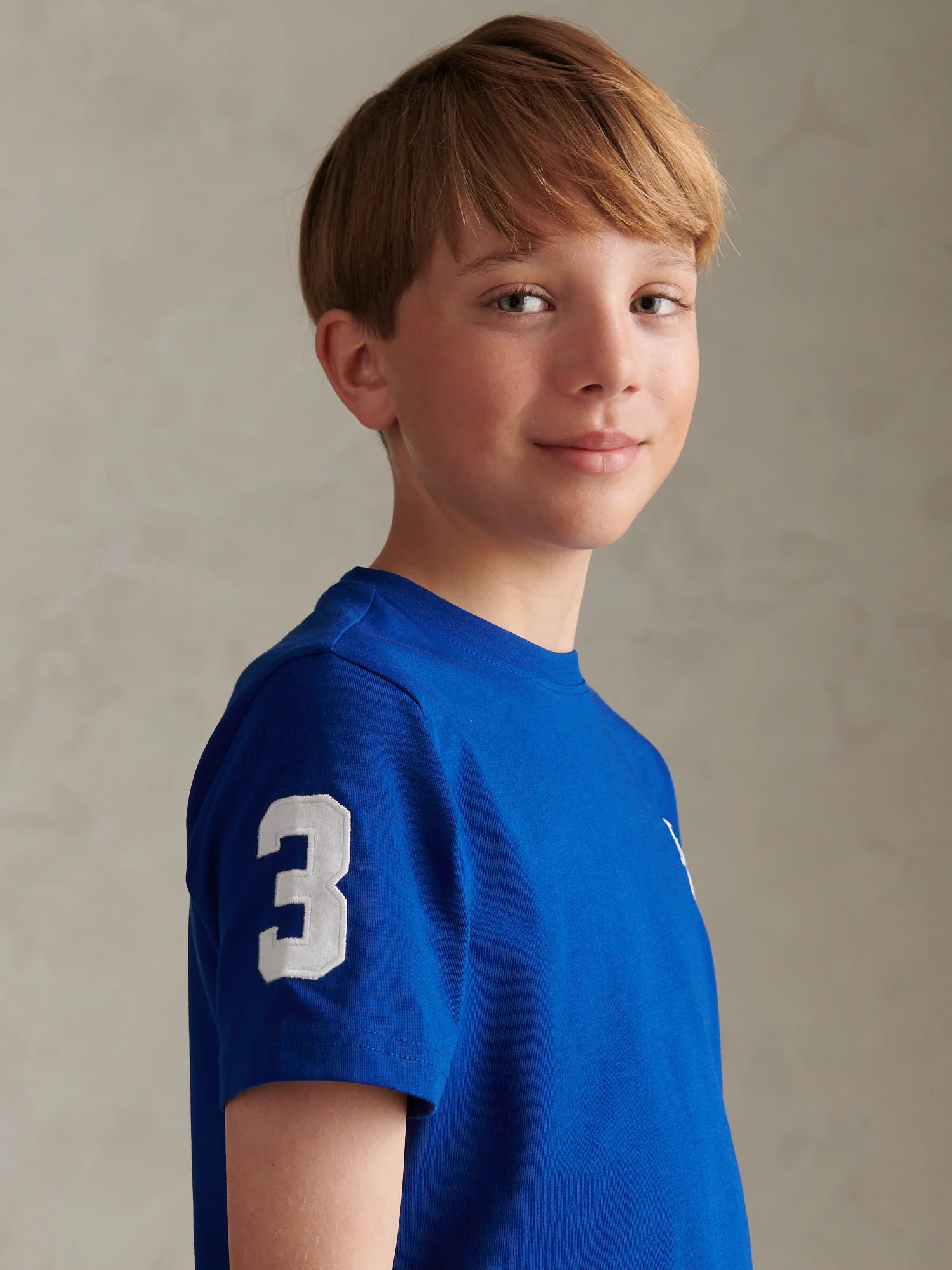 Boys Player 3 T-Shirt Sodalite Blue - Image 2