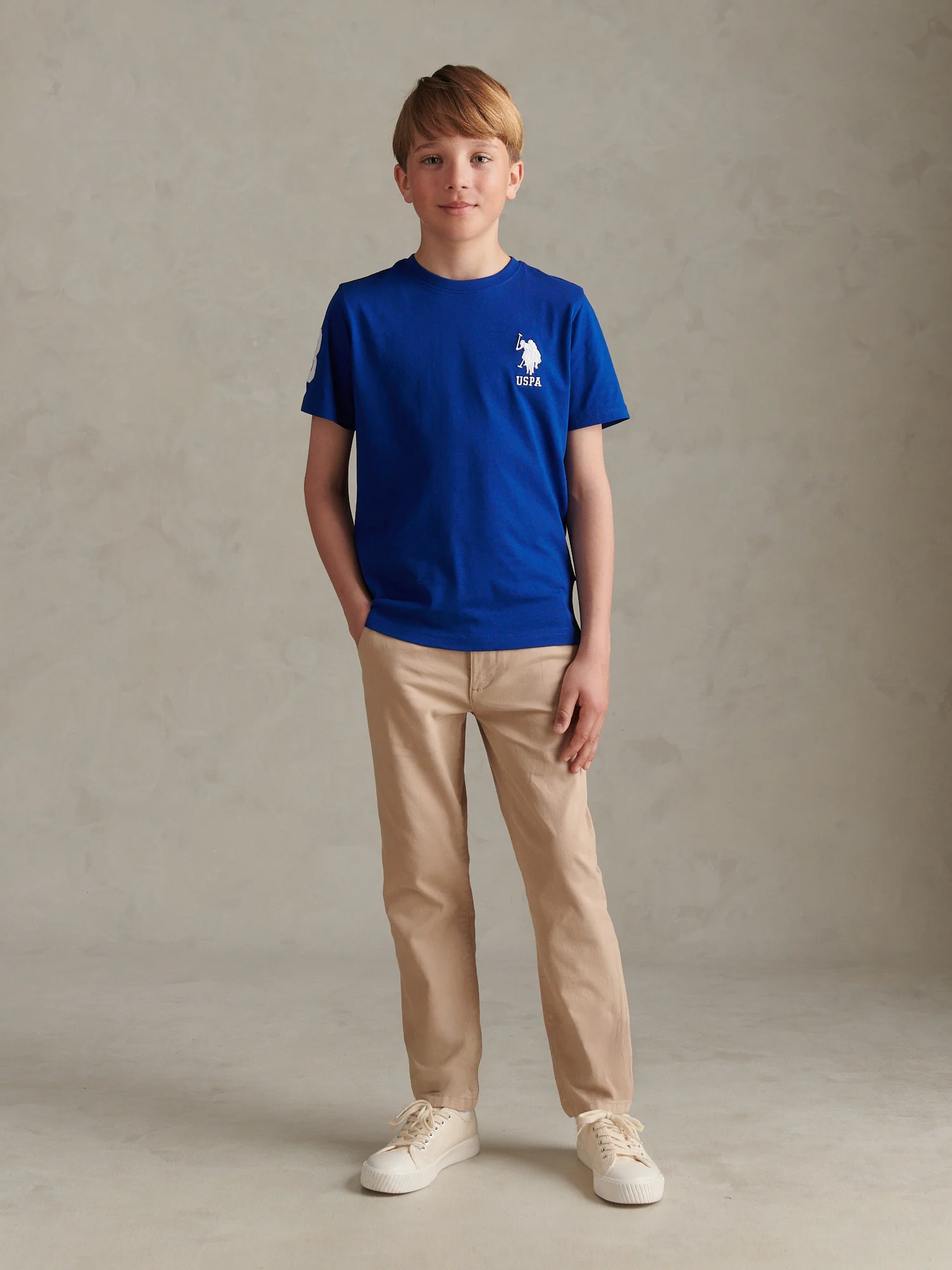 Boys Player 3 T-Shirt Sodalite Blue - Image 3