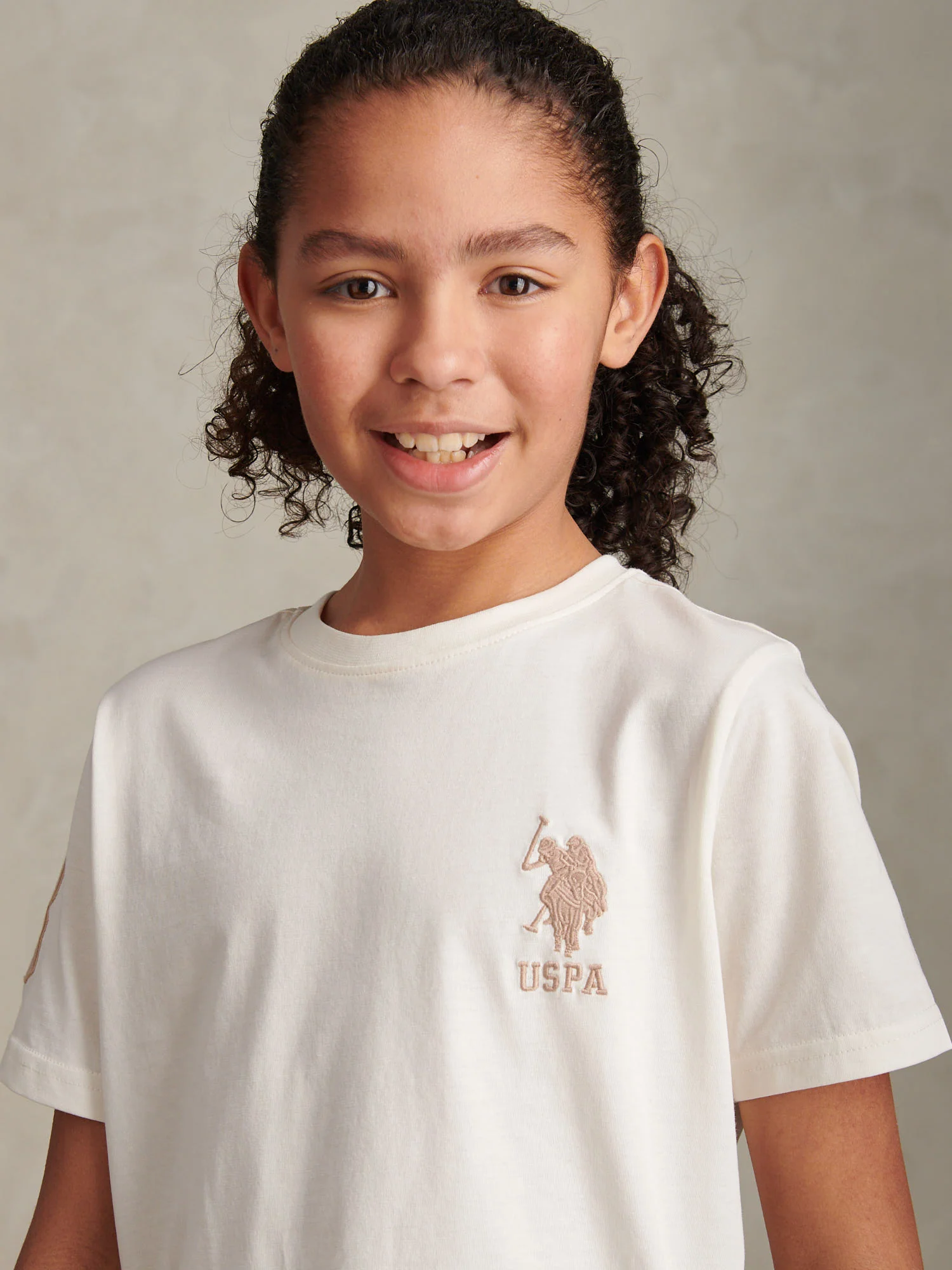 Boys Player 3 T-Shirt Whisper White - Image 2