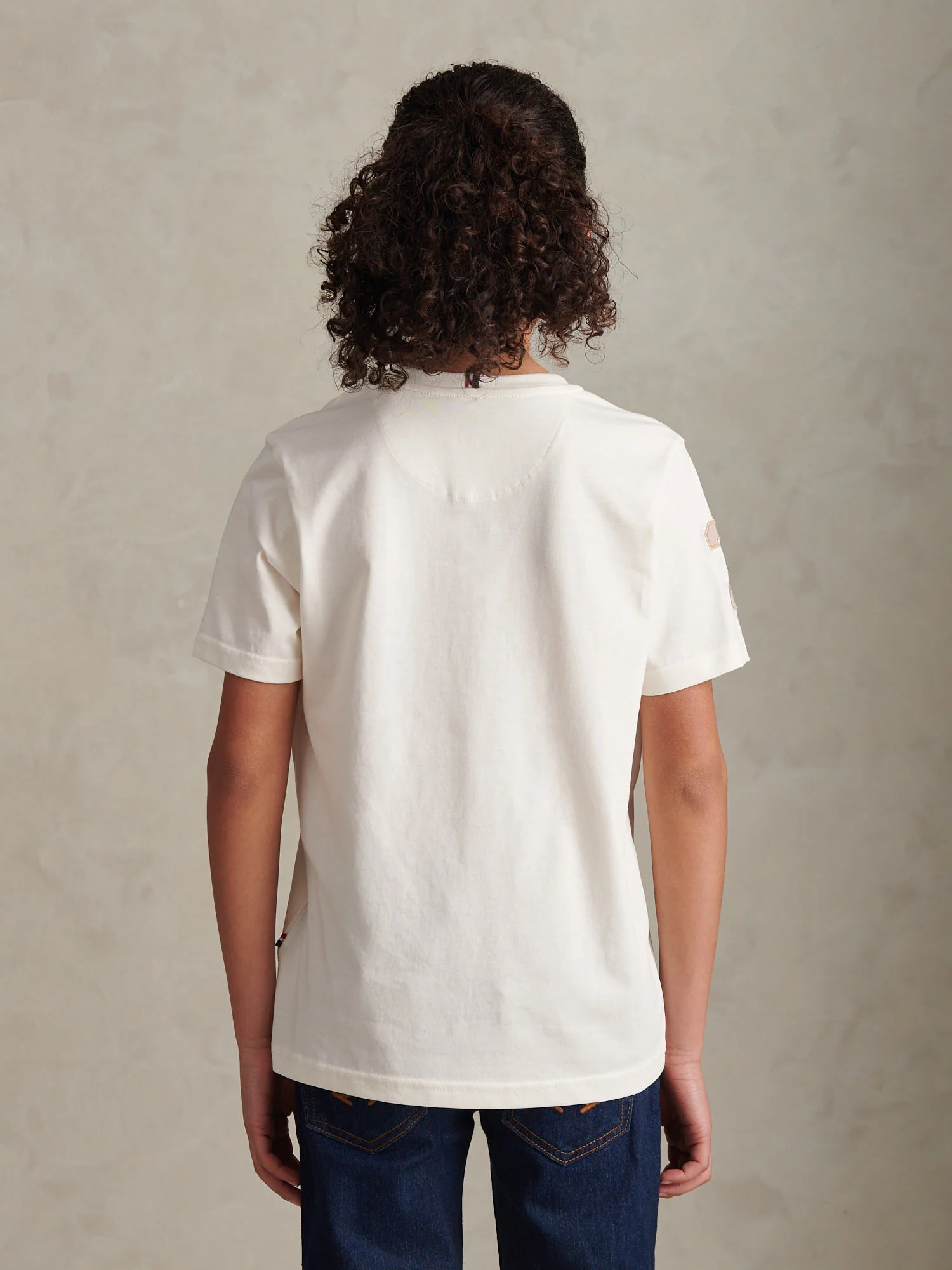 Boys Player 3 T-Shirt Whisper White - Image 4