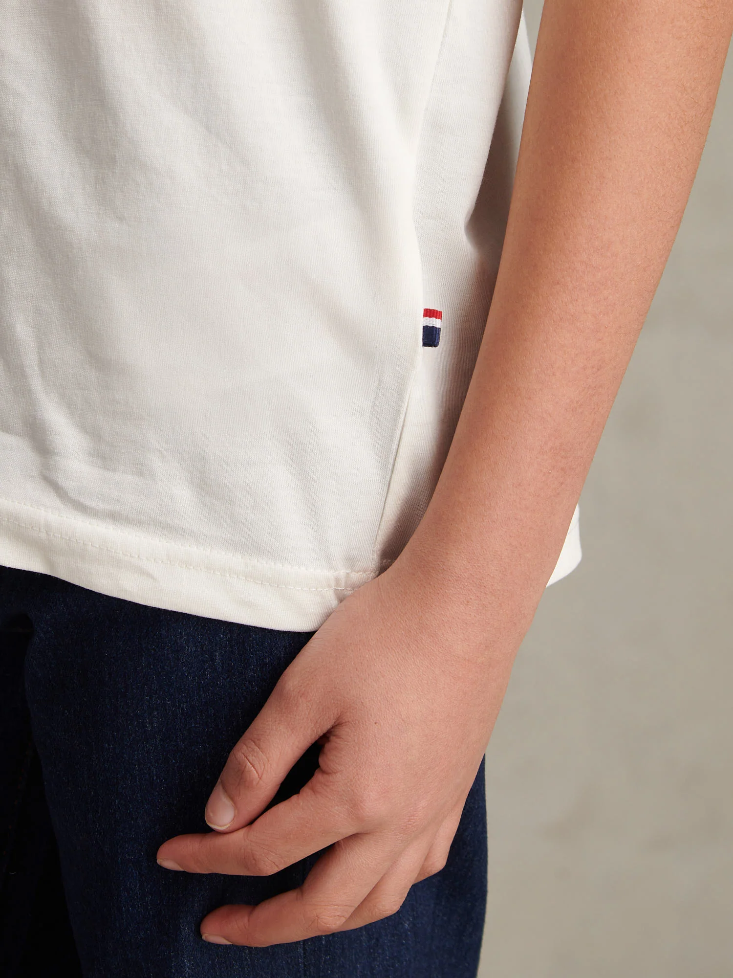 Boys Player 3 T-Shirt Whisper White - Image 6