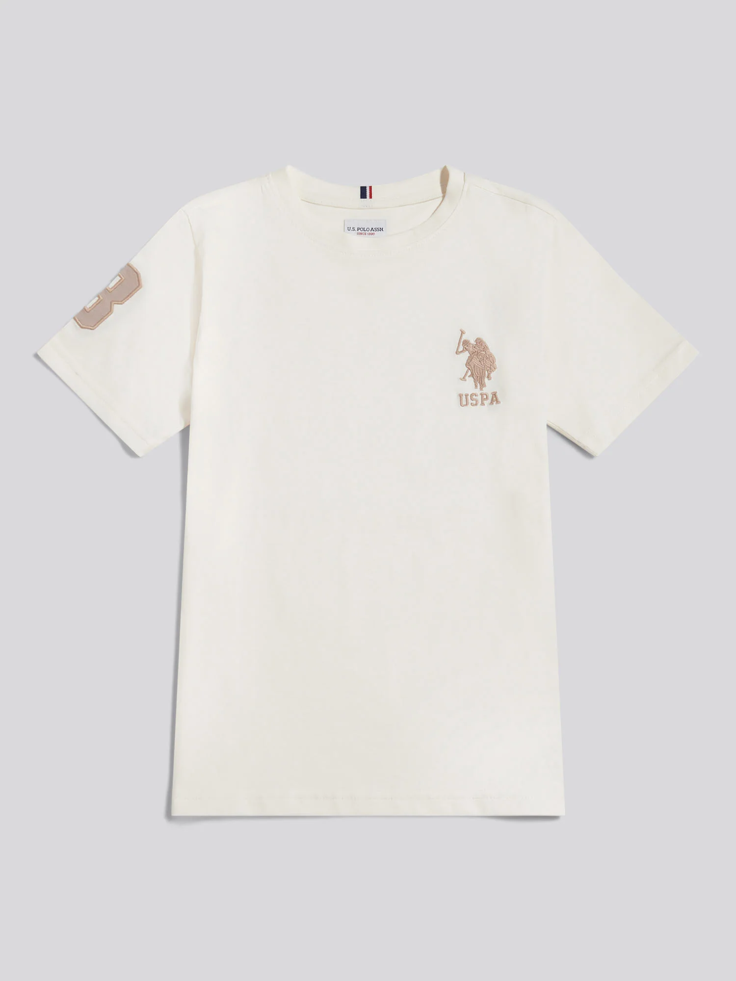 Boys Player 3 T-Shirt Whisper White - Image 8