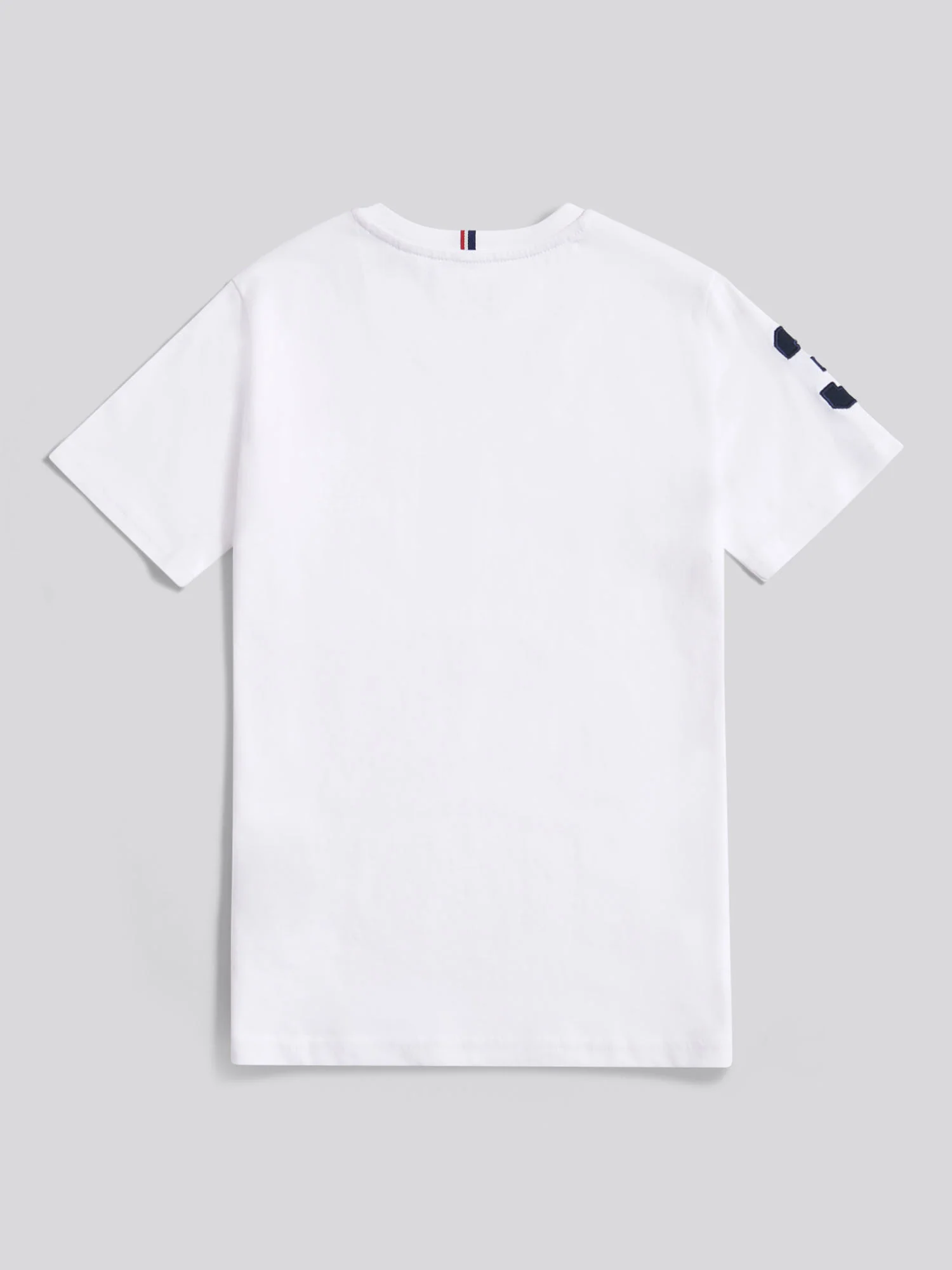 Boys Player 3 T-Shirt White / Dark Sapphire Navy DHM - Image 6