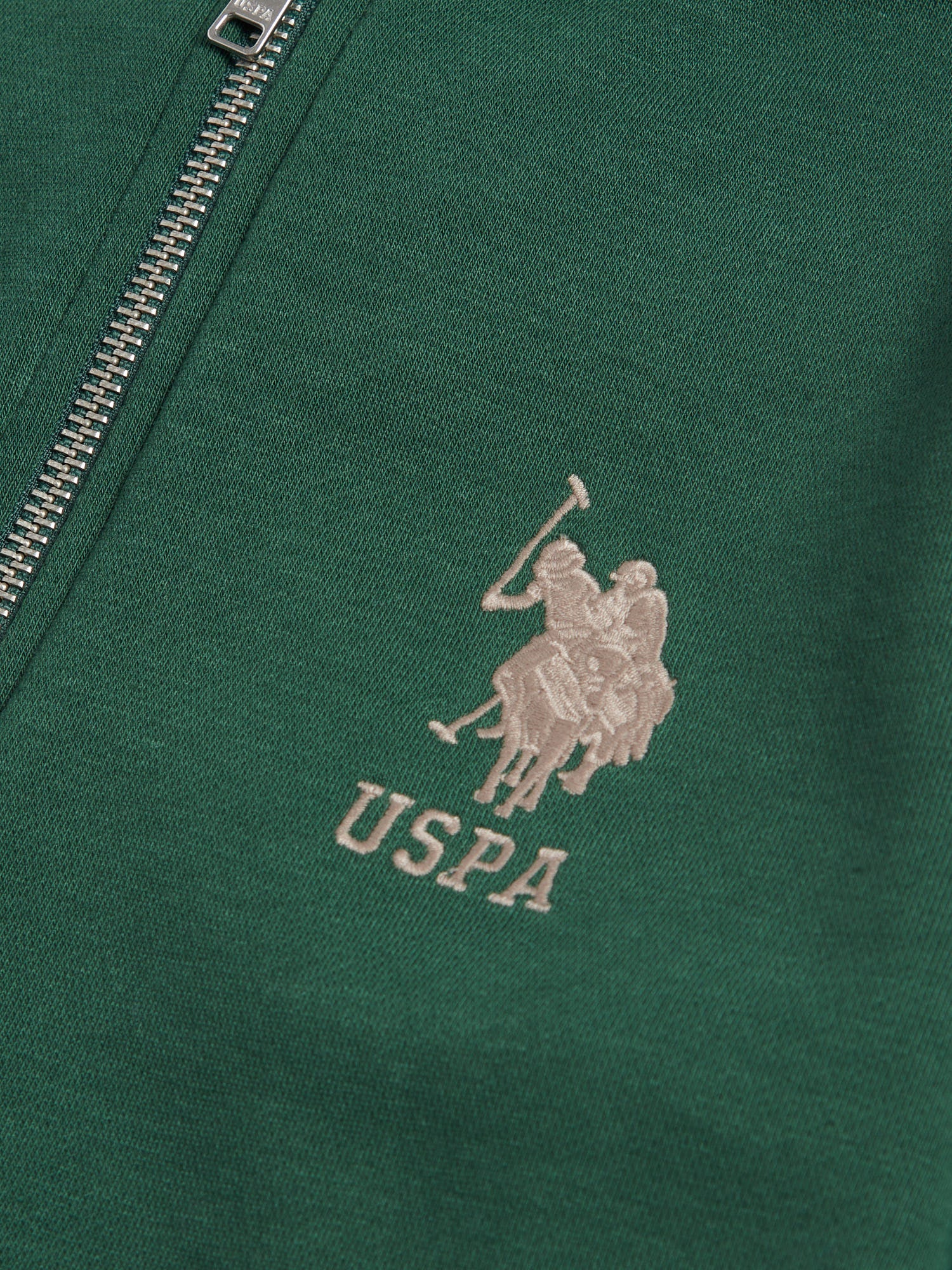 Boys Player 3 Zip Hoodie in Pineneedle - Image 9