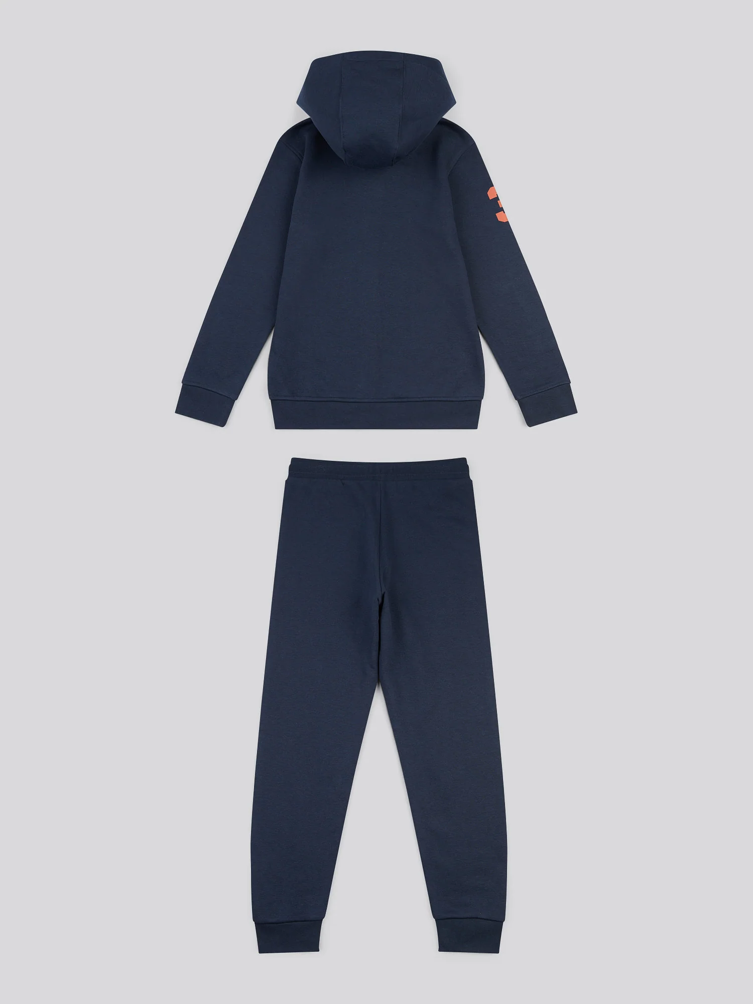 Boys Player 3 Zip Hoodie & Jogger Set in Dark Sapphire Navy - Image 10
