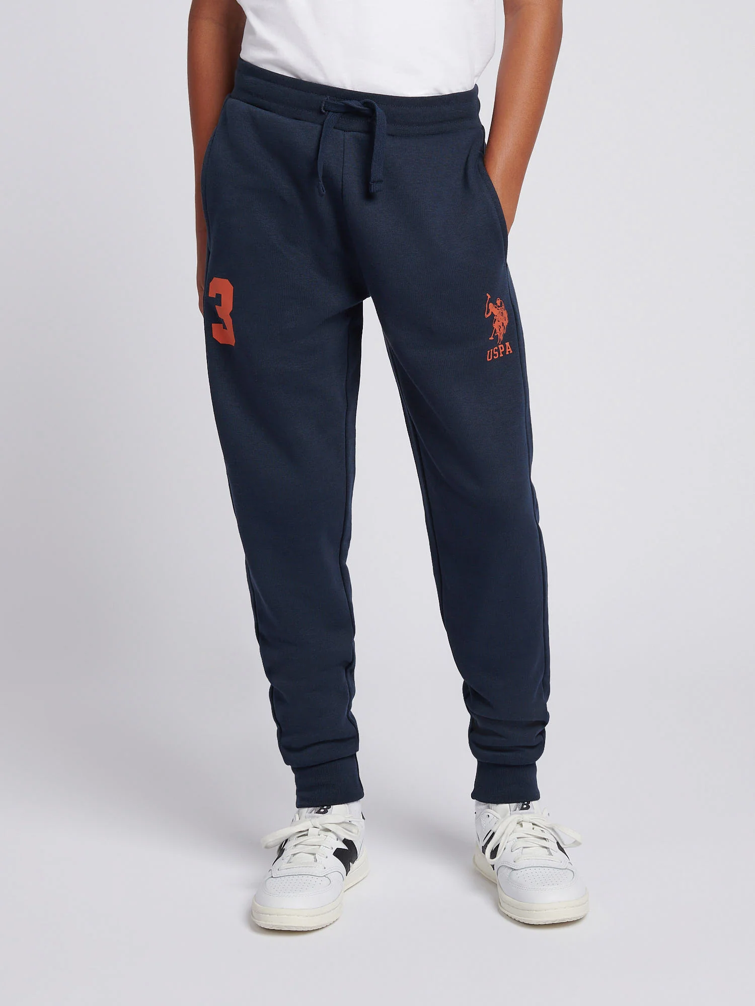 Boys Player 3 Zip Hoodie & Jogger Set in Dark Sapphire Navy - Image 4