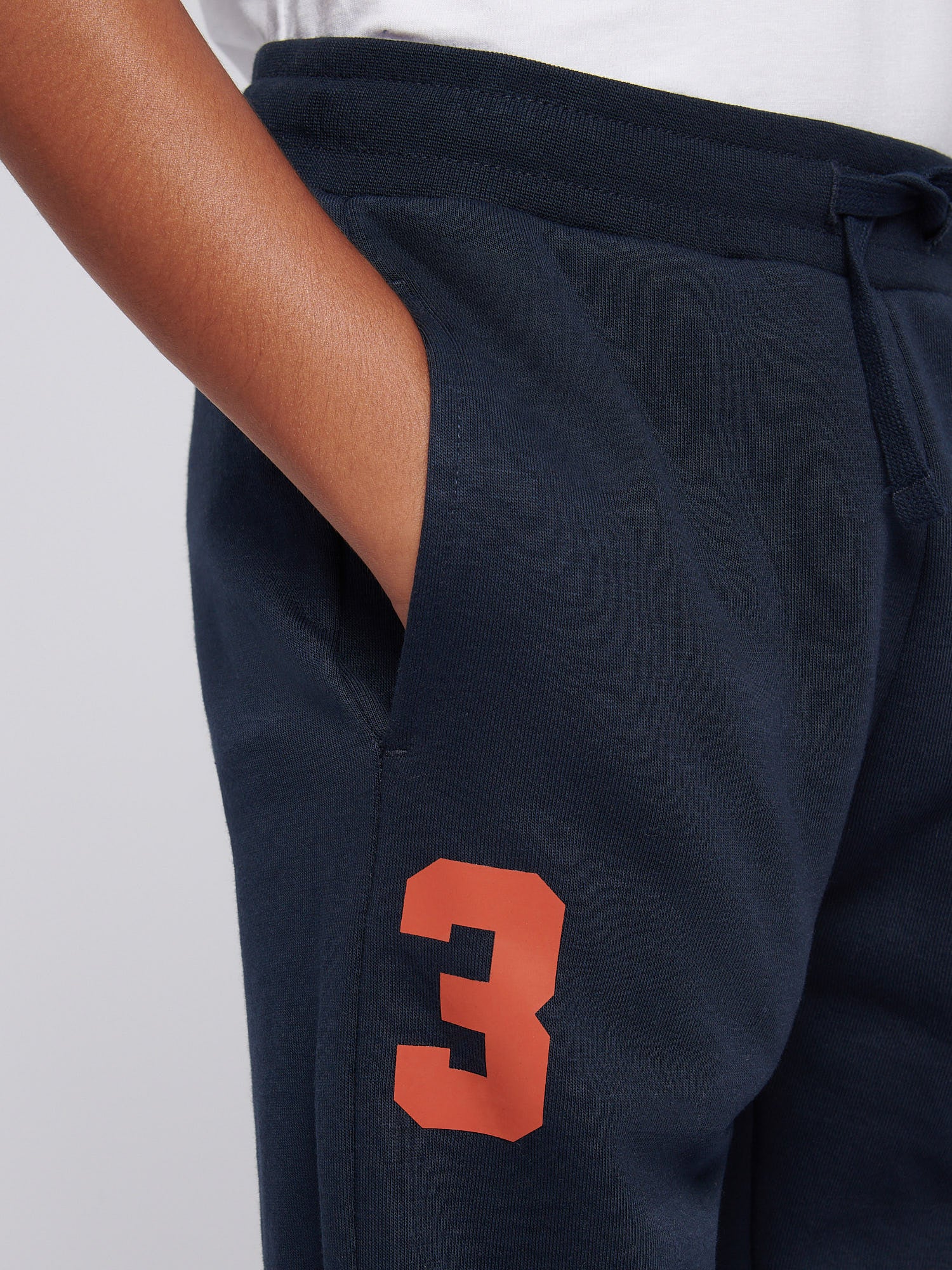 Boys Player 3 Zip Hoodie & Jogger Set in Dark Sapphire Navy - Image 8