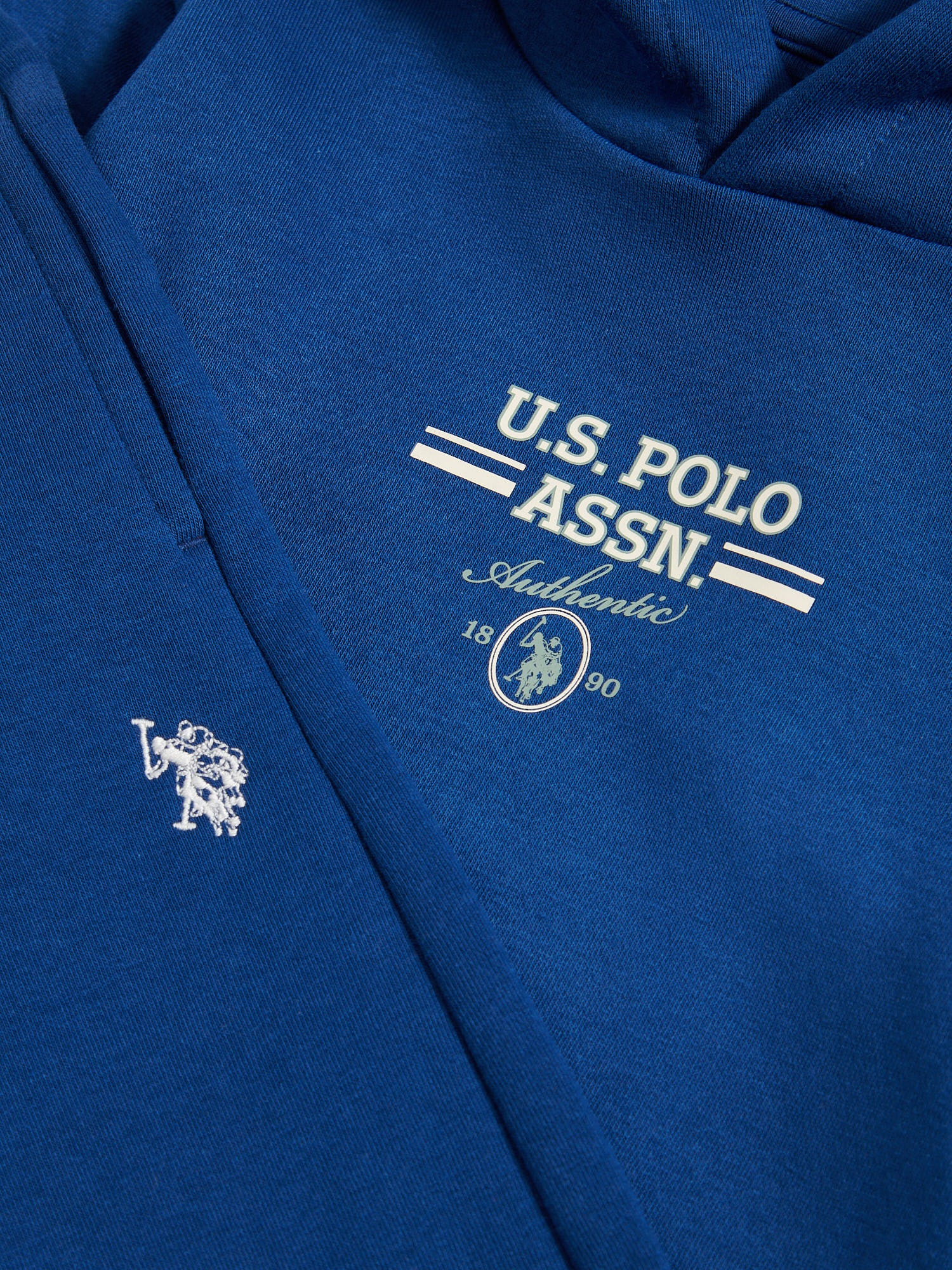 Boys Script Graphic Hoodie & Jogger Set in Navy Peony - Image 10