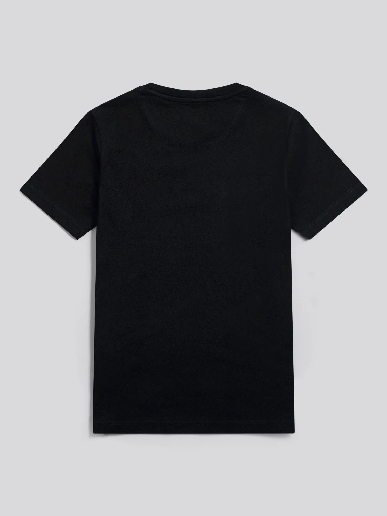 Boys Signature Arch Print T-Shirt Black - Image 6