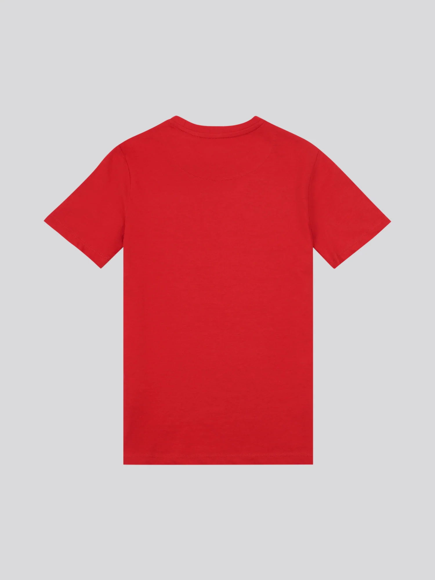 Boys Signature Arch Print T-Shirt in Haute Red - Image 6