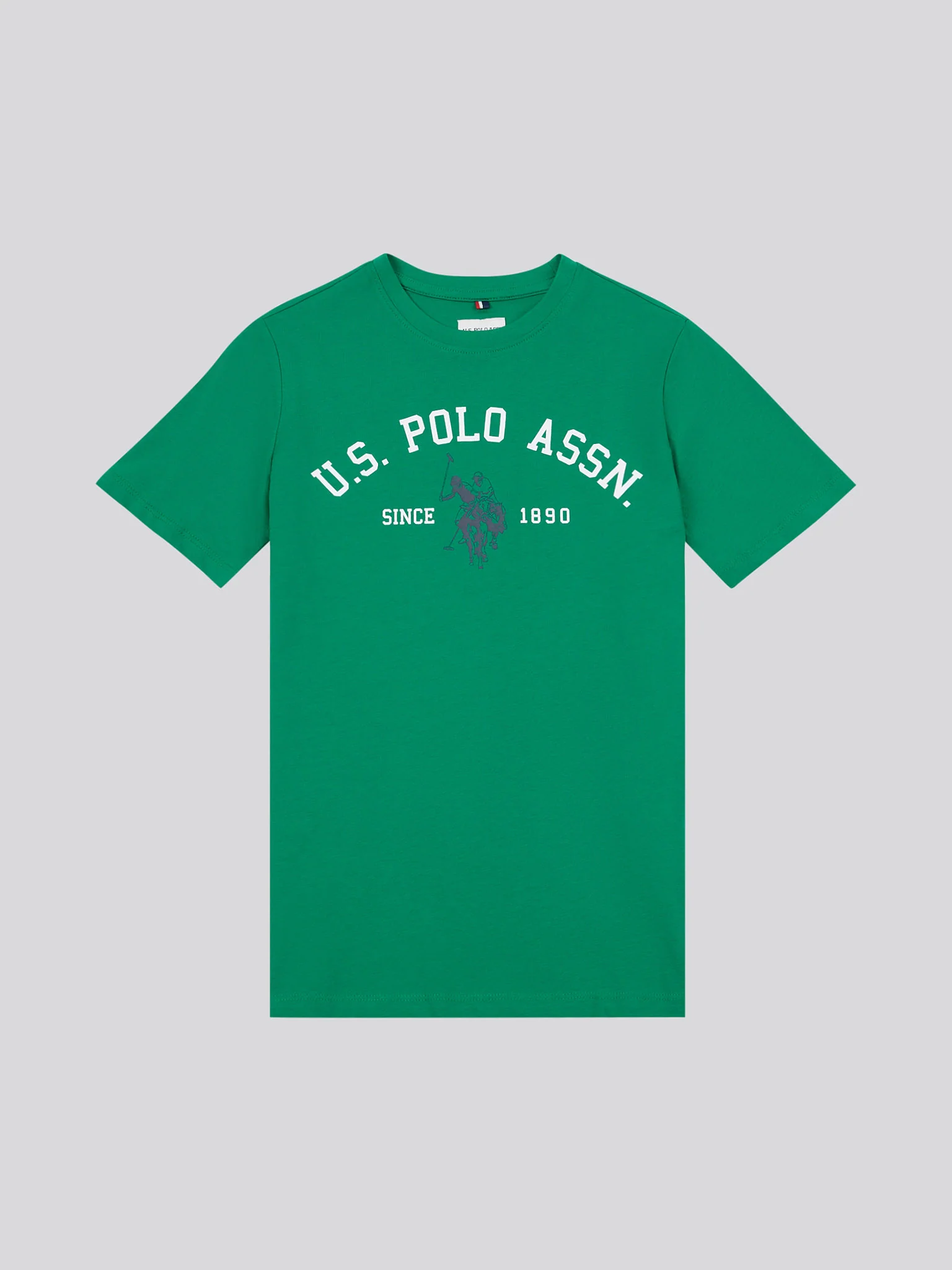 Boys Signature Arch Print T-Shirt in Lush Meadow - Image 5