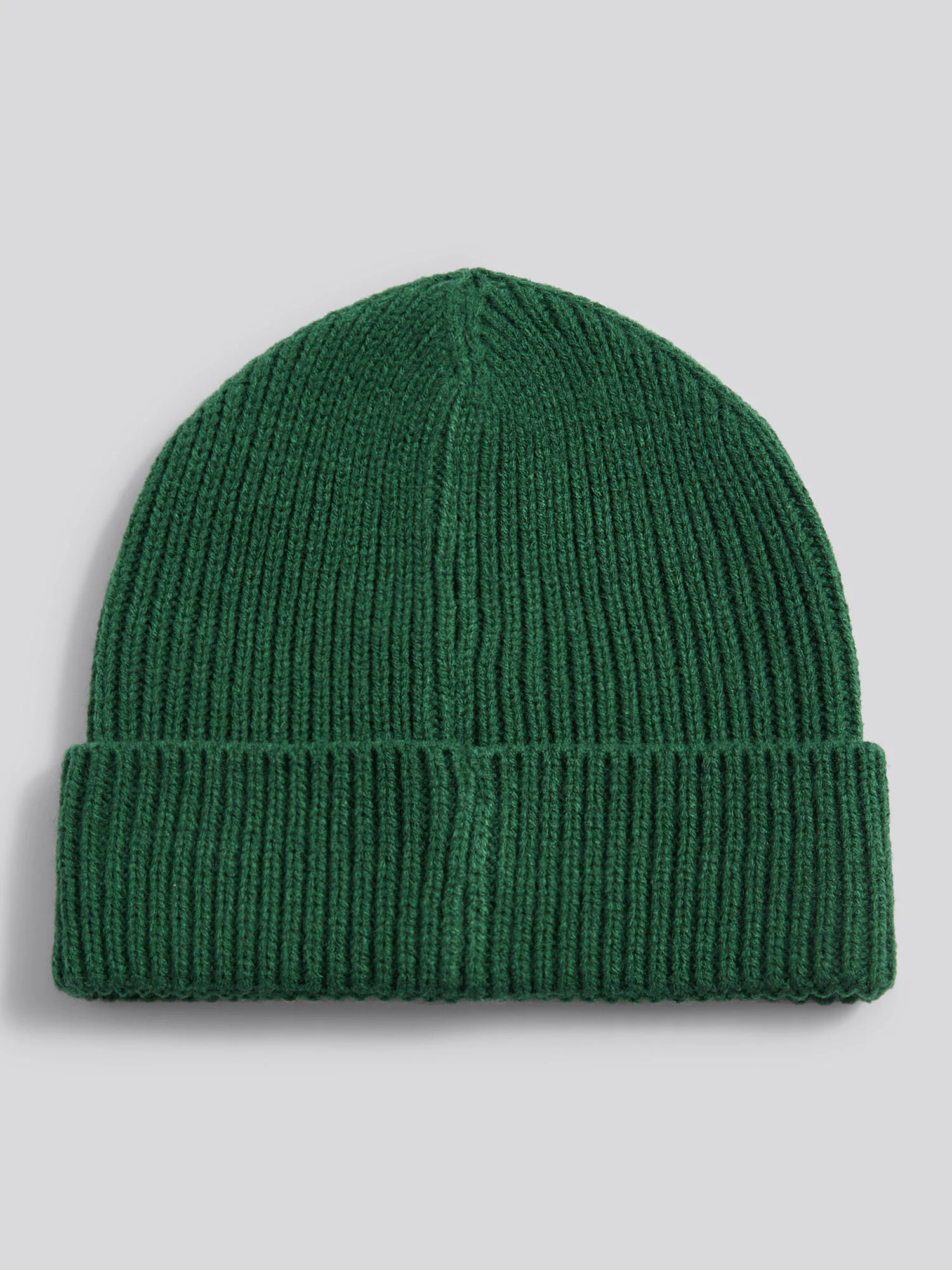 Boys Signature Double Horsemen Knit Beanie in Pineneedle - Image 4