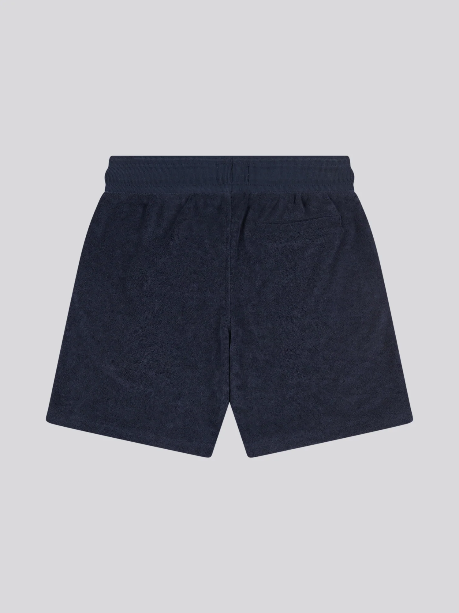 Boys Terry Short in Dark Sapphire Navy - Image 6