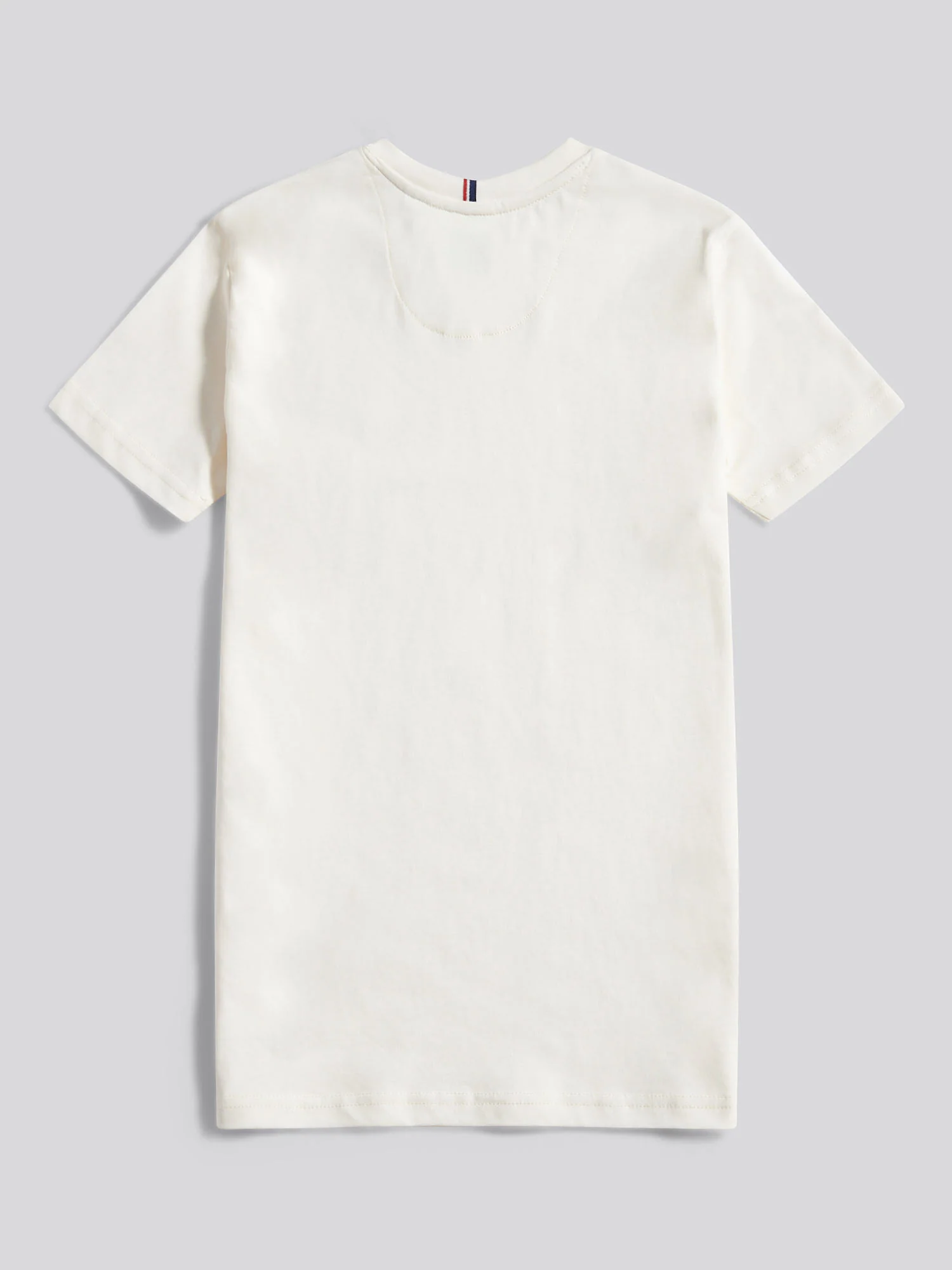 Boys Texture Double Horsemen T-Shirt Whisper White - Image 7