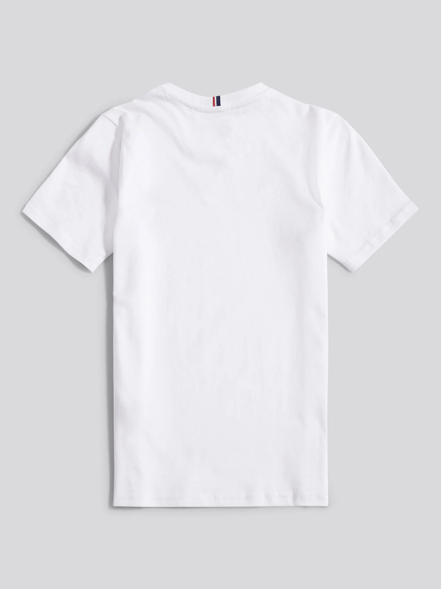 Boys Texture Double Horsemen T-Shirt White / Dark Sapphire Navy DHM - Image 6