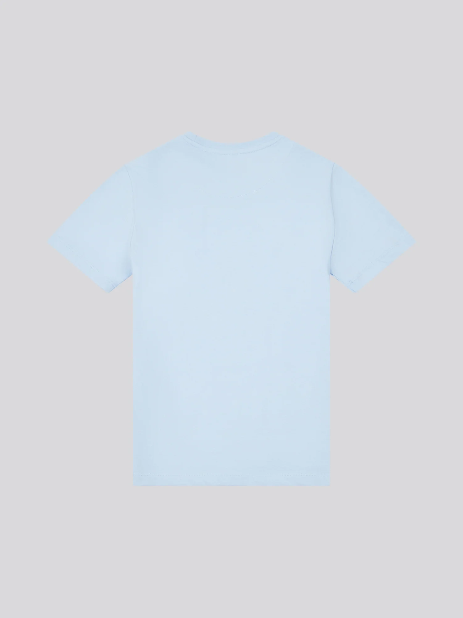 Boys USPA Circle Print T-Shirt in Chambray Blue - Image 7