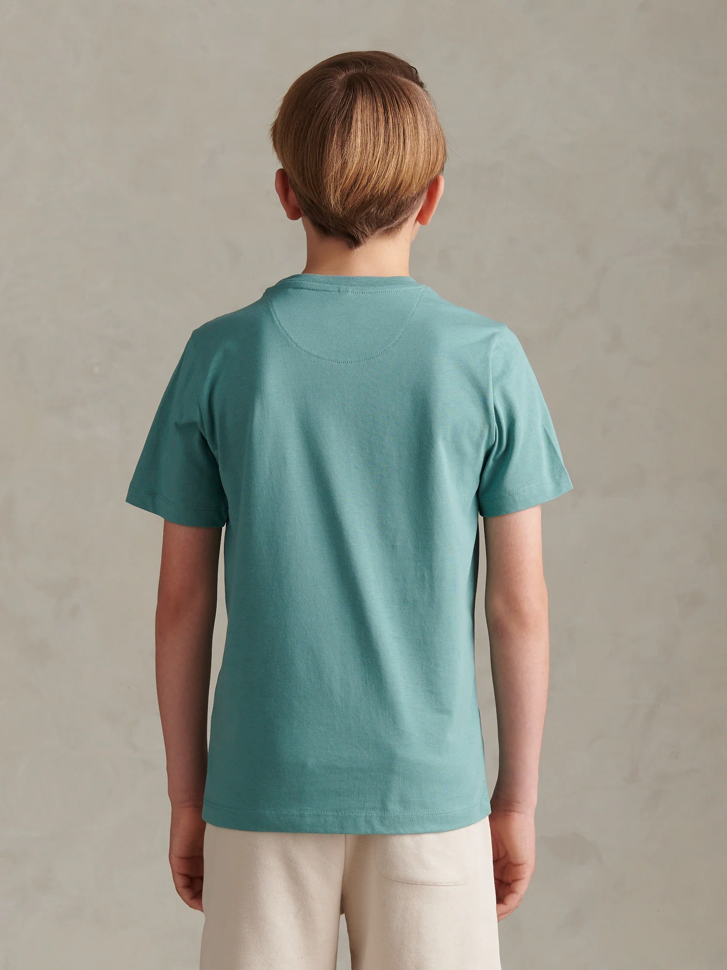 Boys USPA Print Graphic T-Shirt Arctic - Image 4