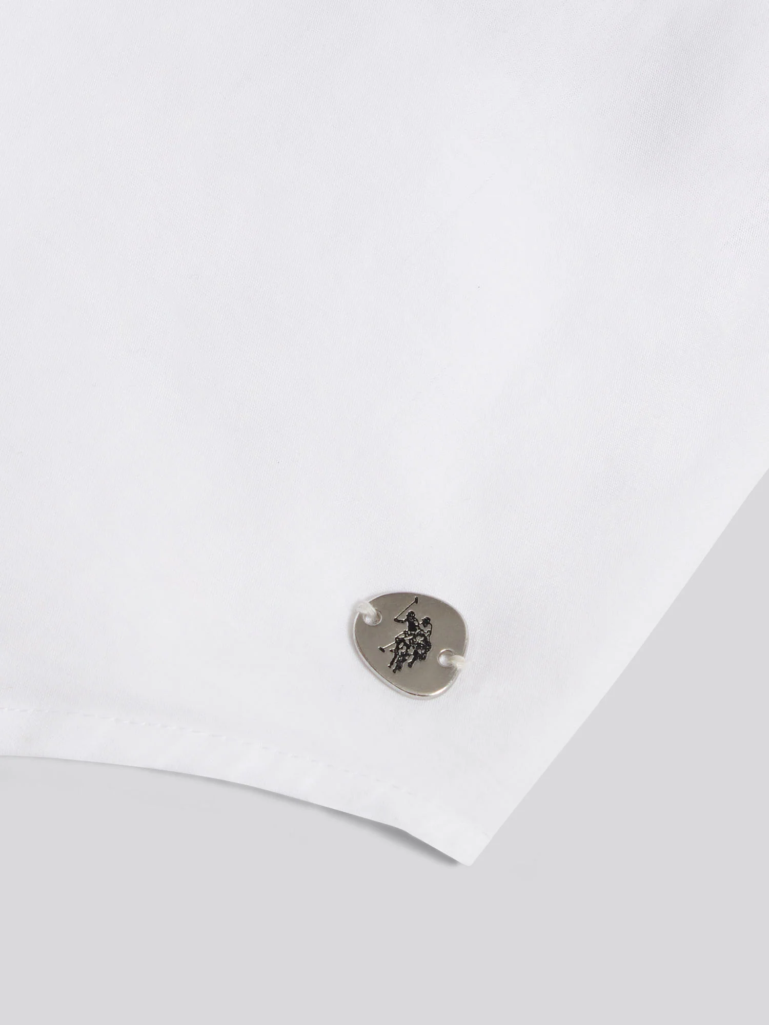 Womens Broderie Detail Loose Fit Shirt Bright White - Image 8