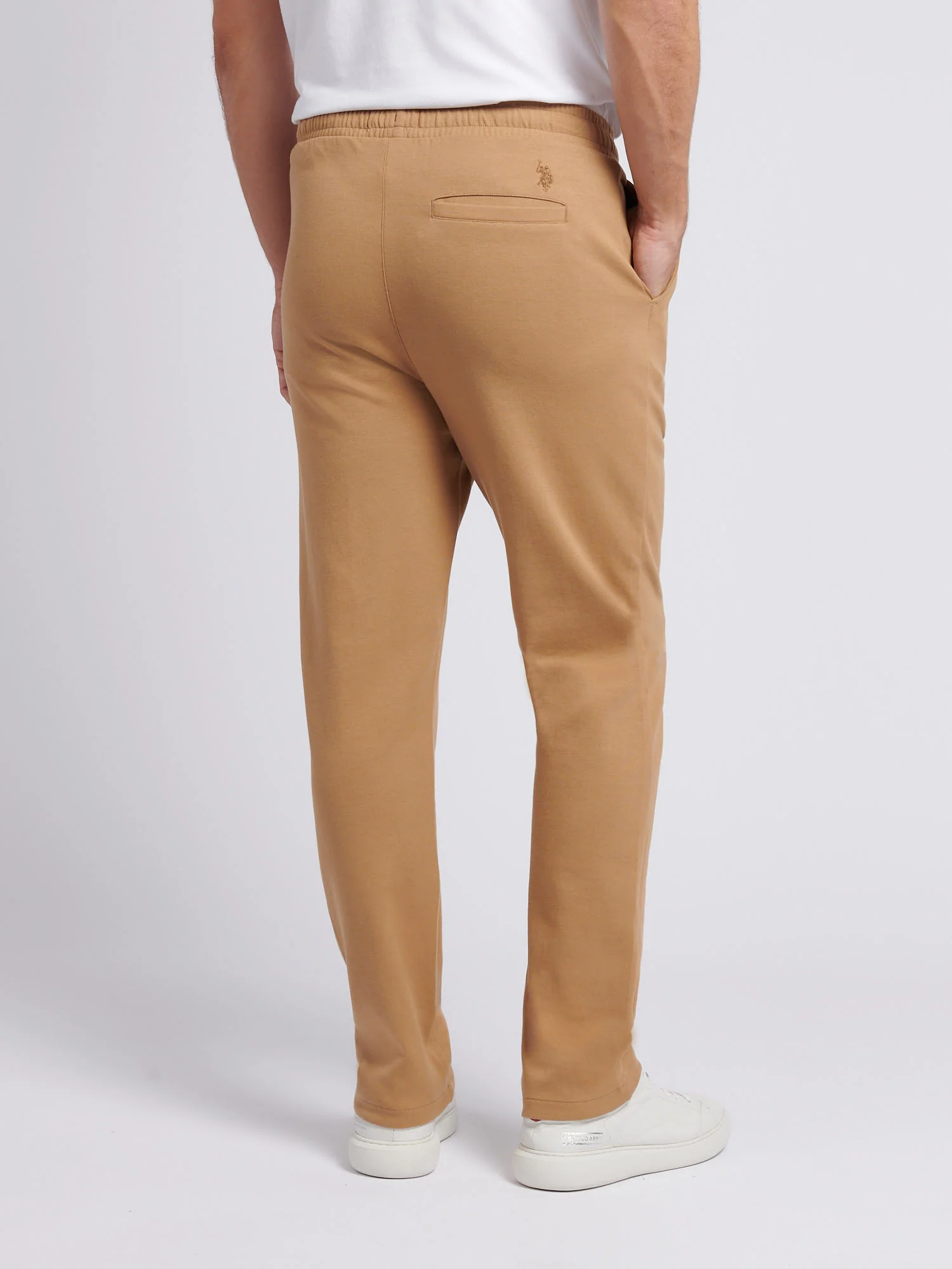 Mens Comfort Drawstring Smart Jogger in Tigers Eye - Image 4