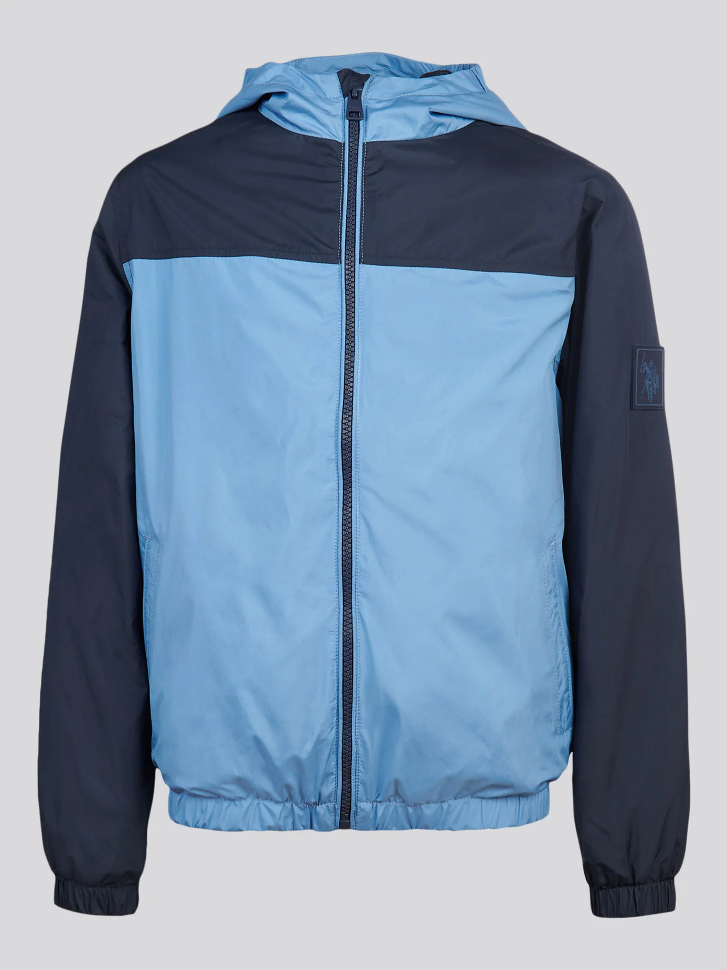 Boys Contrast Panelled Windbreaker Jacket Riviera - Image 6