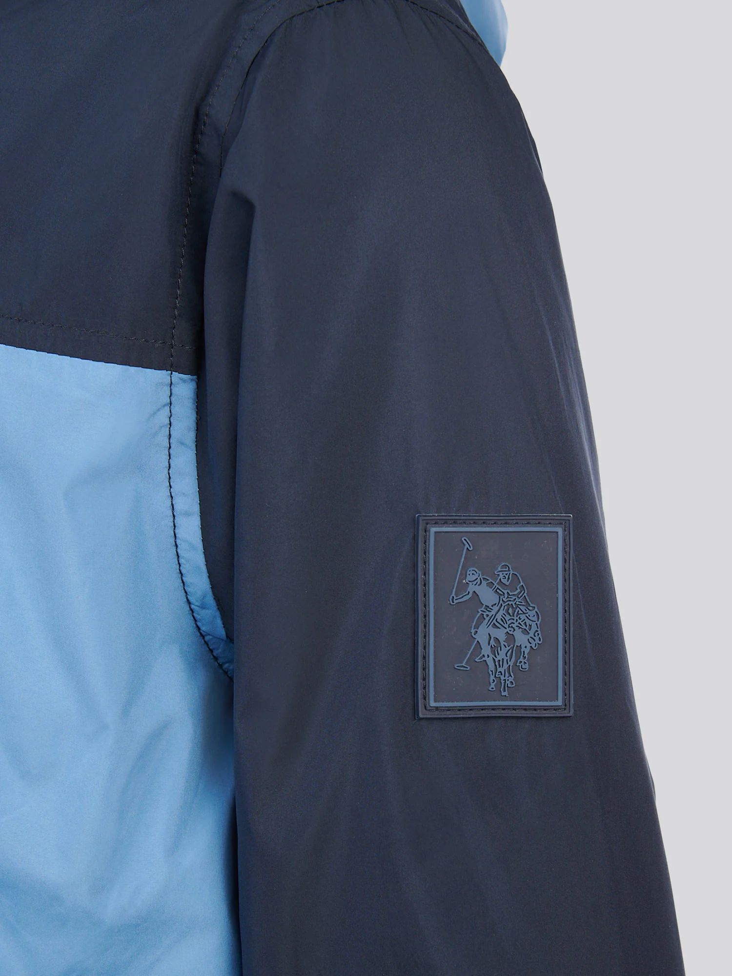 Boys Contrast Panelled Windbreaker Jacket Riviera - Image 9