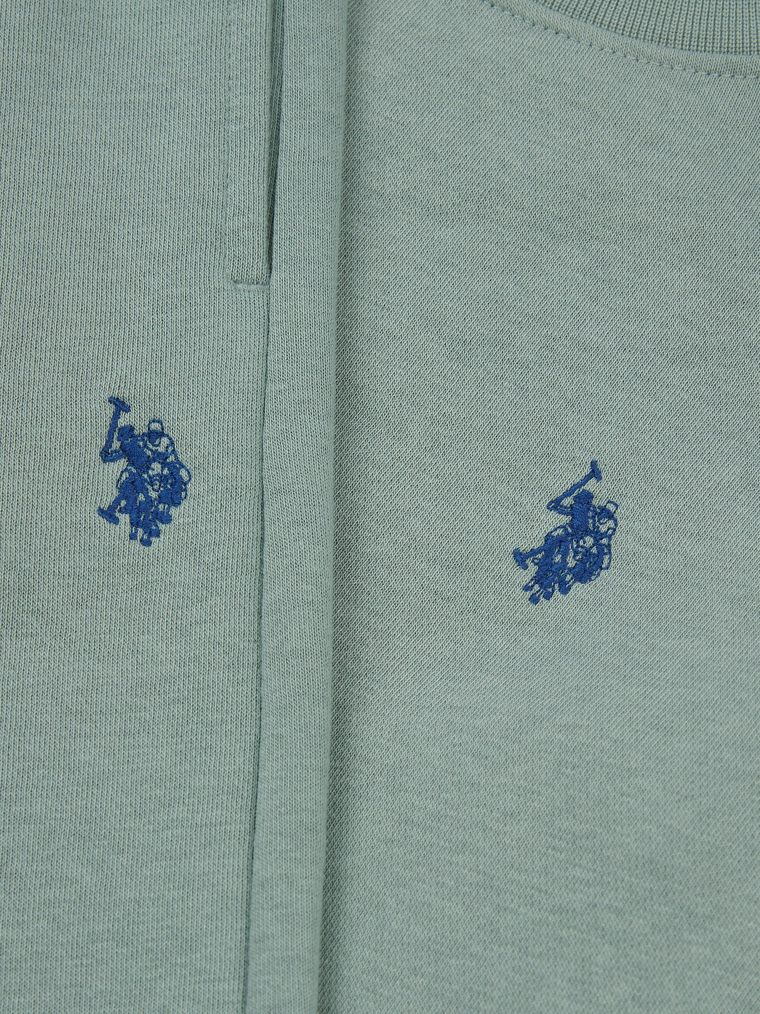 Boys Double Horsemen Crew & Jogger Set in Chinois Green - Image 12
