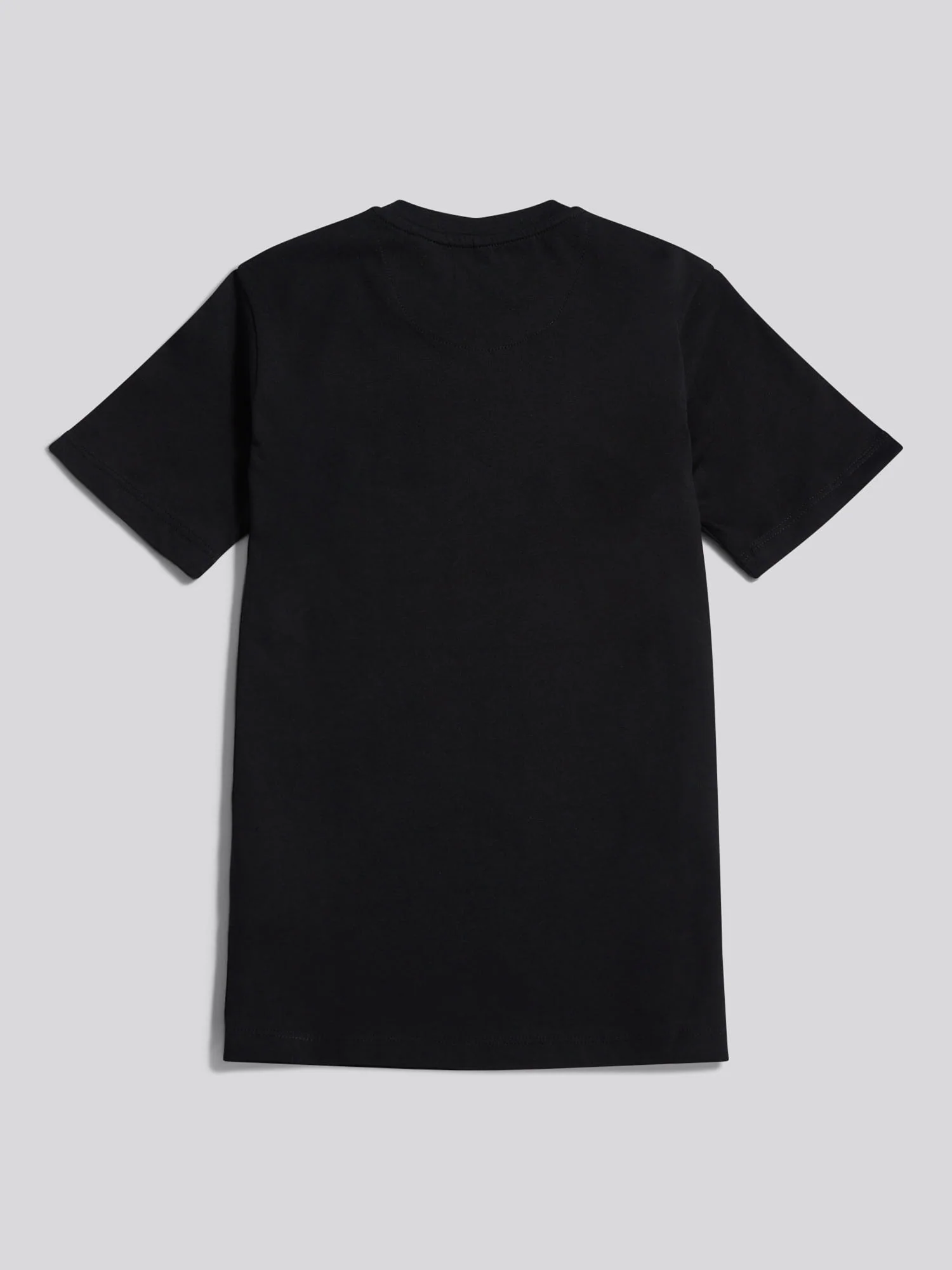 Boys Double Horsemen Graphic T-Shirt in Black - Image 2