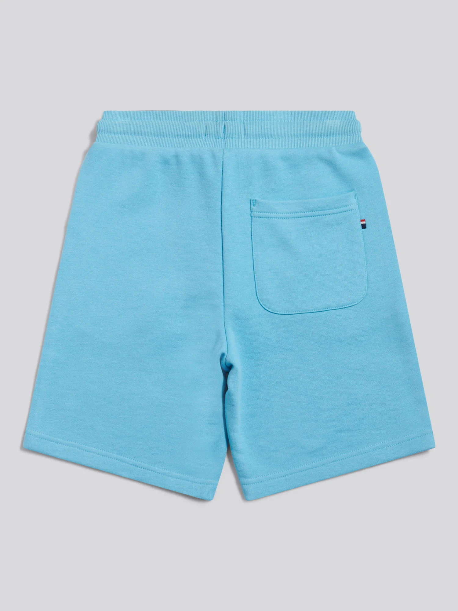 Boys Double Horsemen Sweat Shorts Air Blue - Image 7