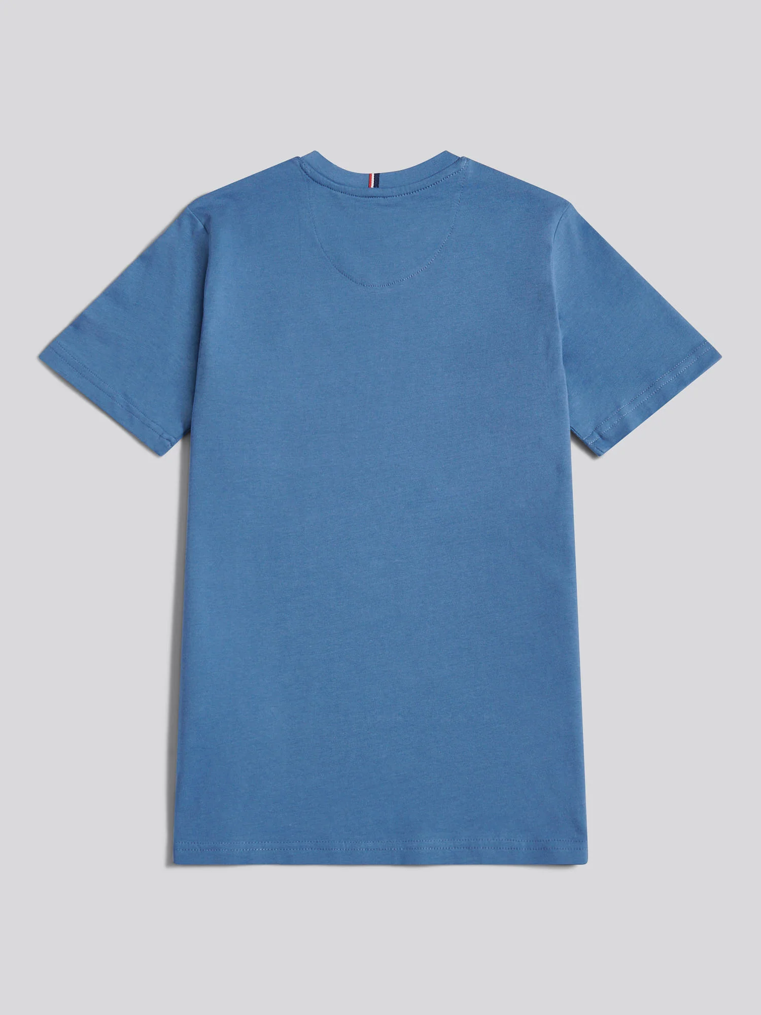 Boys Texture Double Horsemen T-Shirt Blue Horizon - Image 6