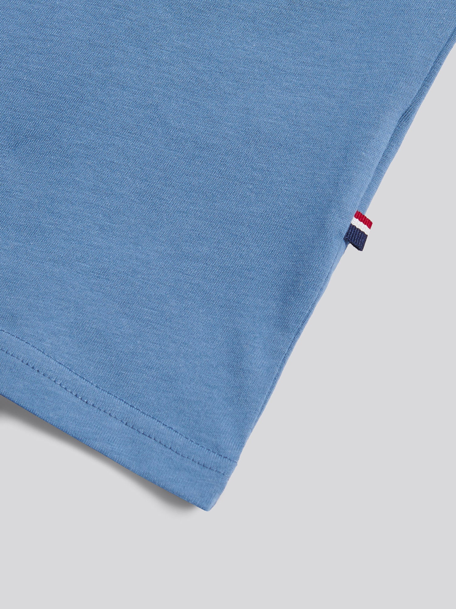 Boys Texture Double Horsemen T-Shirt Blue Horizon - Image 8