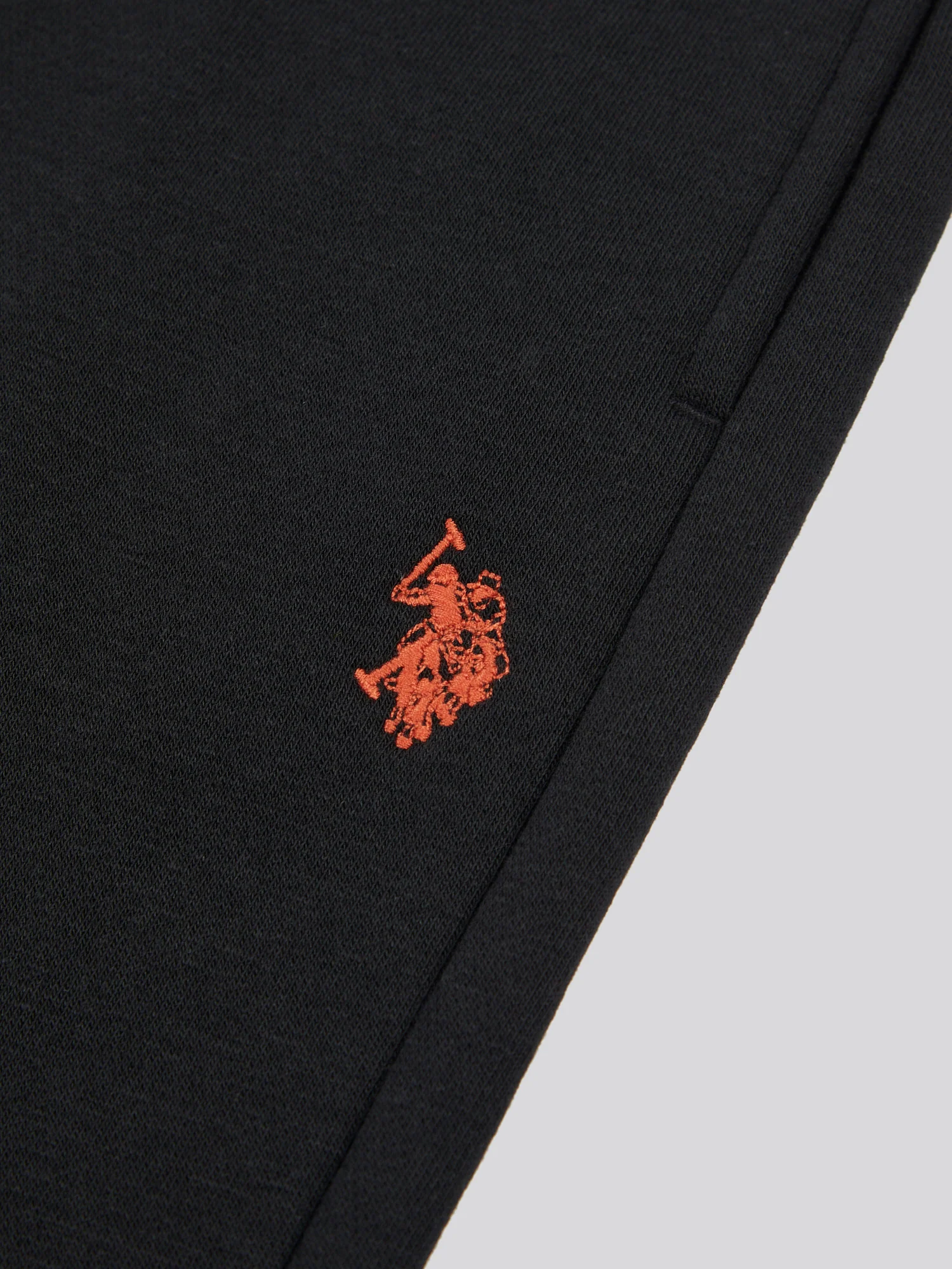 Boys Double Horsemen Zip Hoodie & Jogger Set in Black - Image 10