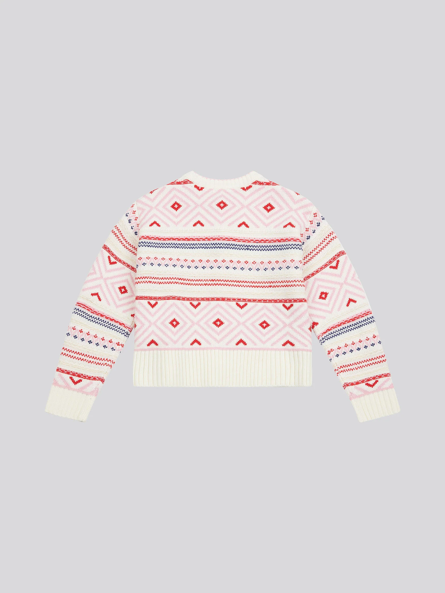 Fair ISLE Cardigan Marshmallow - Image 6