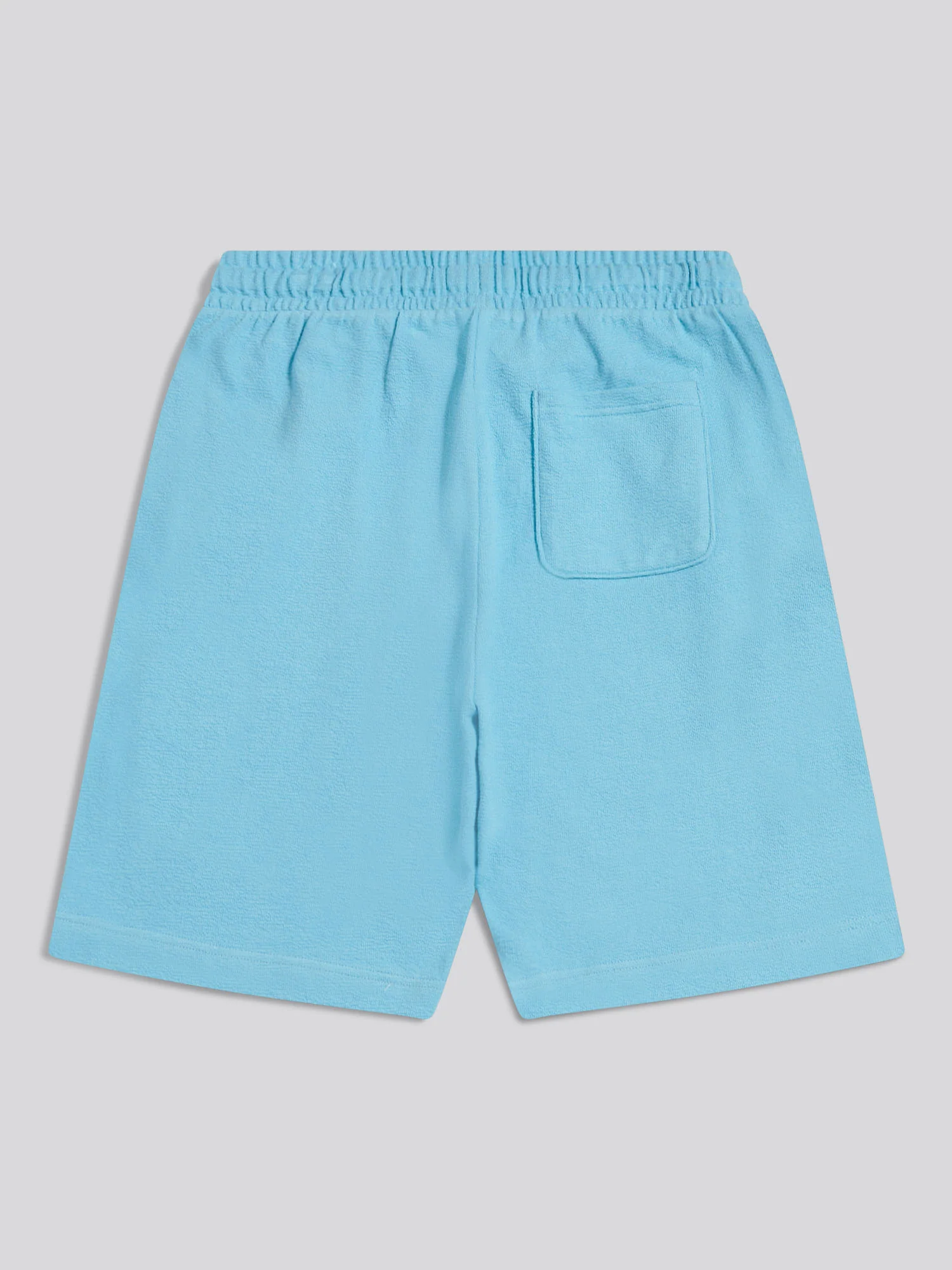 Mens Terry Sweat Shorts Air Blue - Image 6