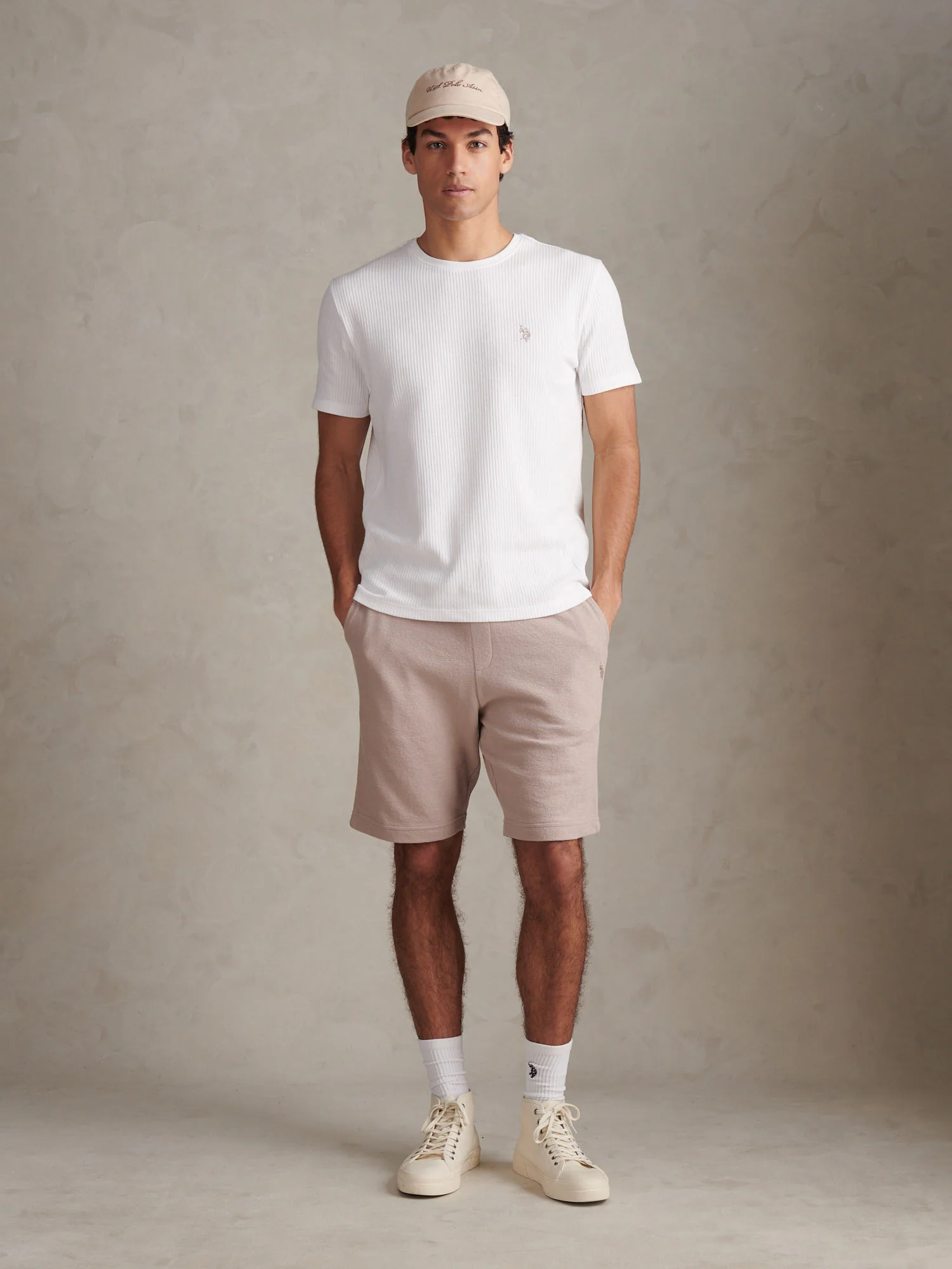 Mens Terry Sweat Shorts Atmosphere - Image 3