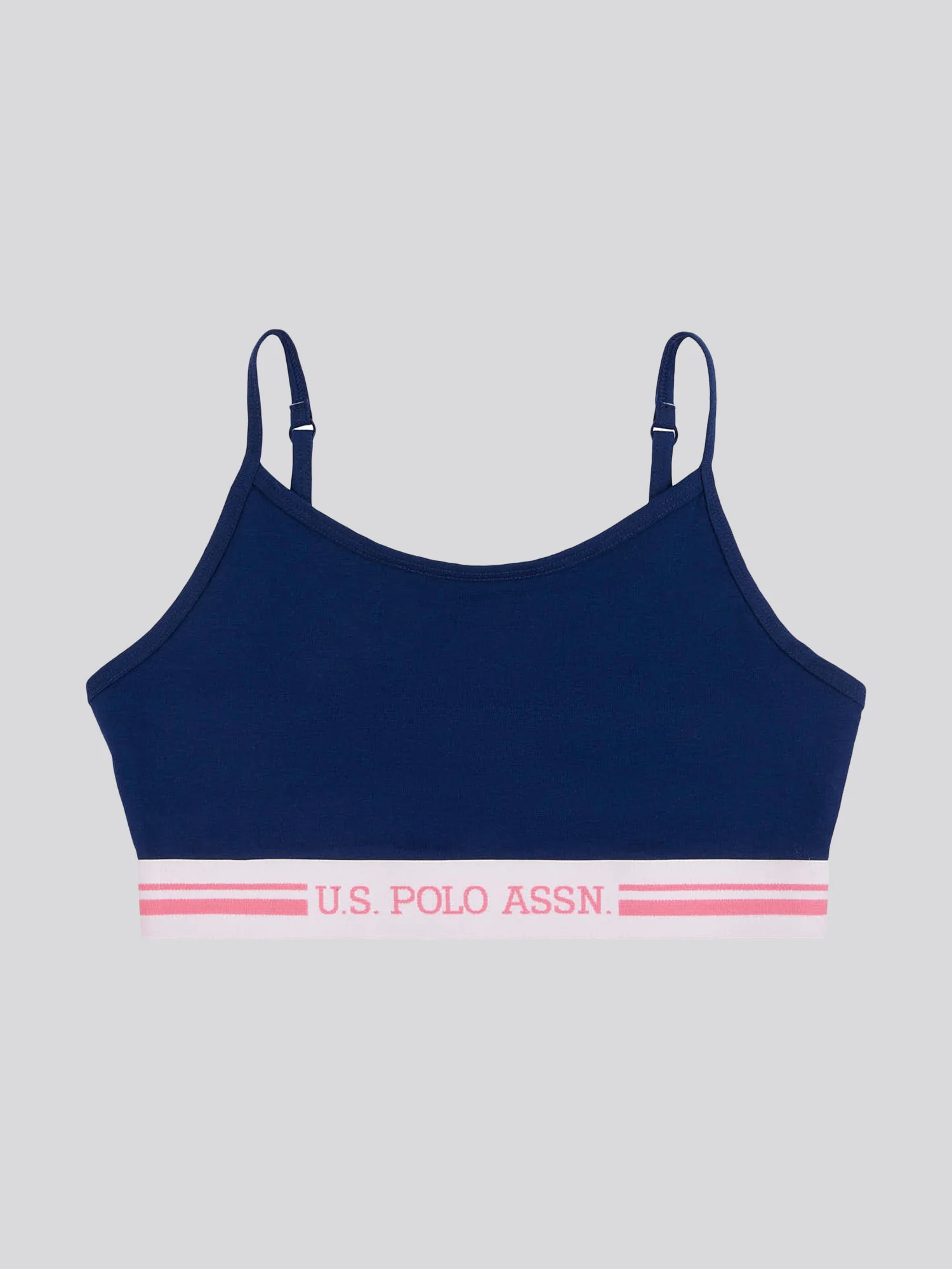 Girls 2 Pack Bralettes in Medieval Blue - Image 4
