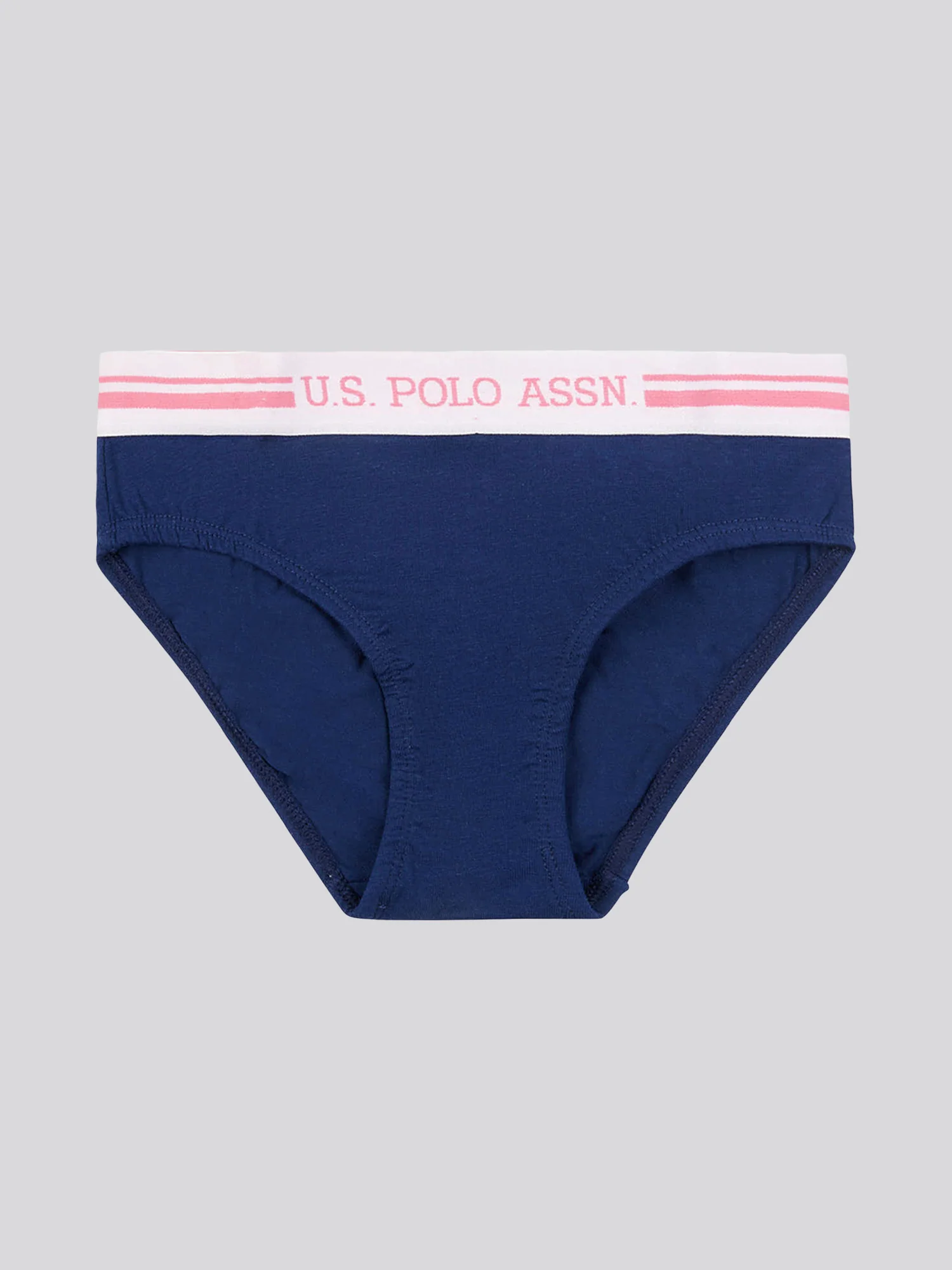 Girls 3 Pack Bikini Brief Underwear in Medieval Blue - Image 5