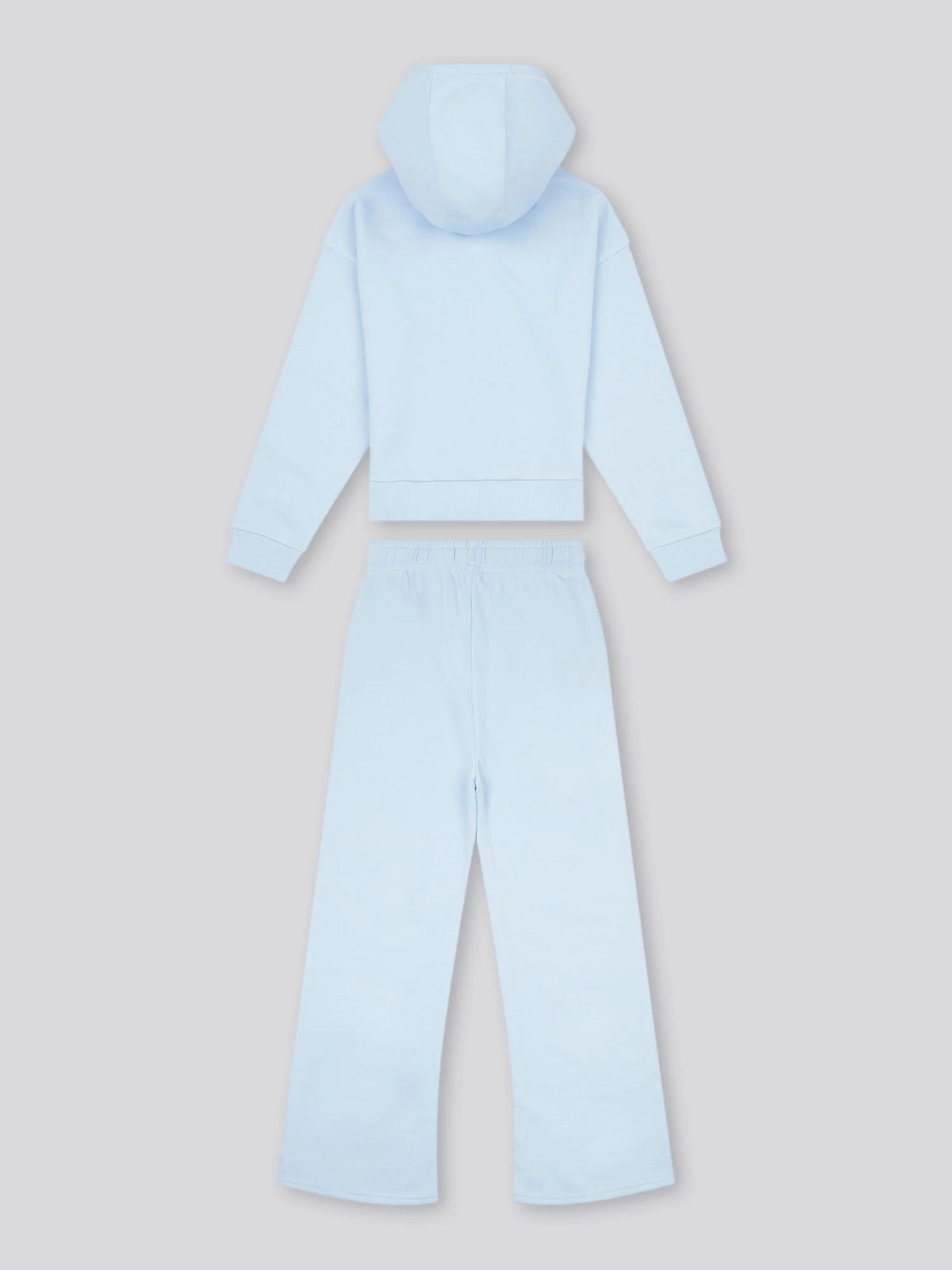 Girls Brushed Back Hoodie & Jogger Set in Windsurfer - Image 9