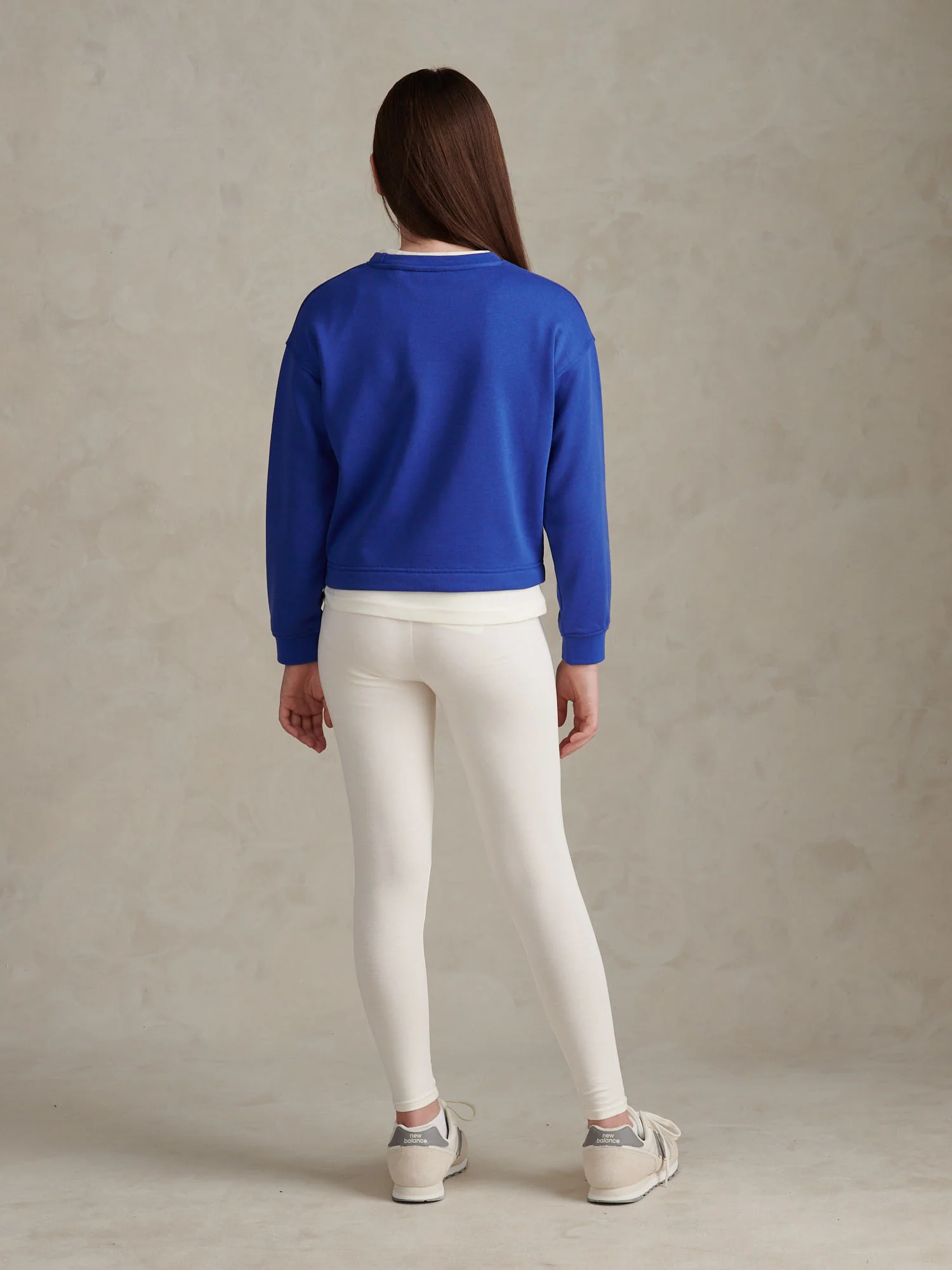 Girls Graphic Boxy Sweat & Legging Set Dazzling Blue - Image 2